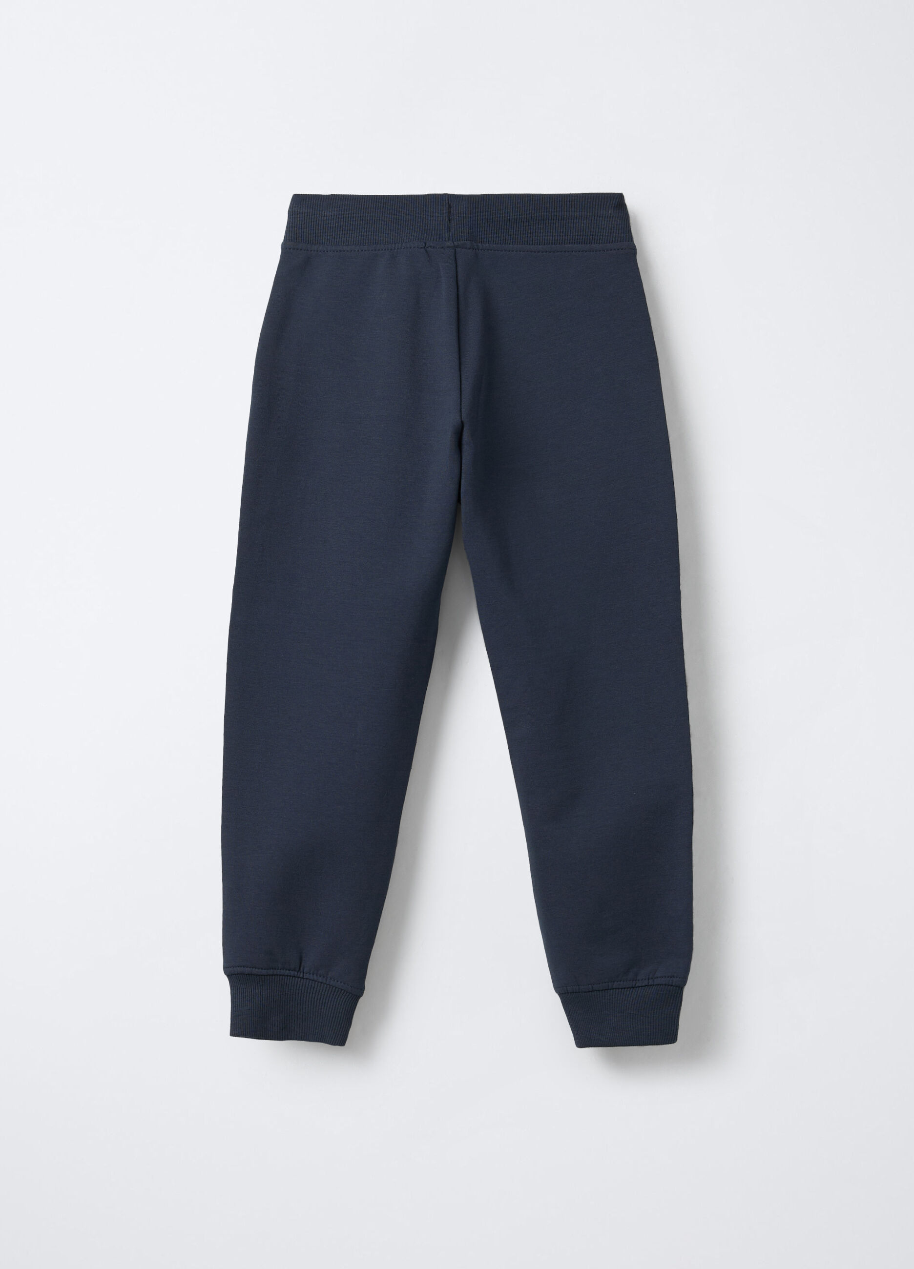 Jogger in cotone garzato stretch Fit Regular bambina_1