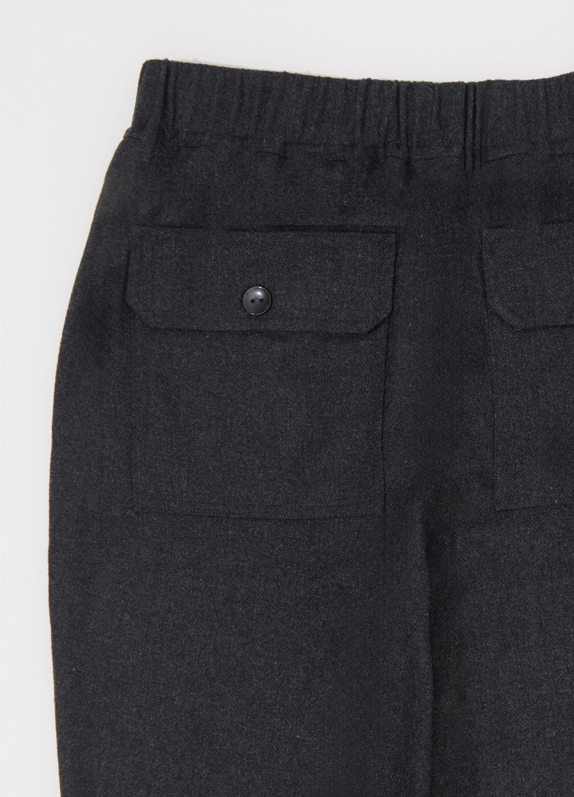 Pantalone in misto lana con vita elasticata donna_6