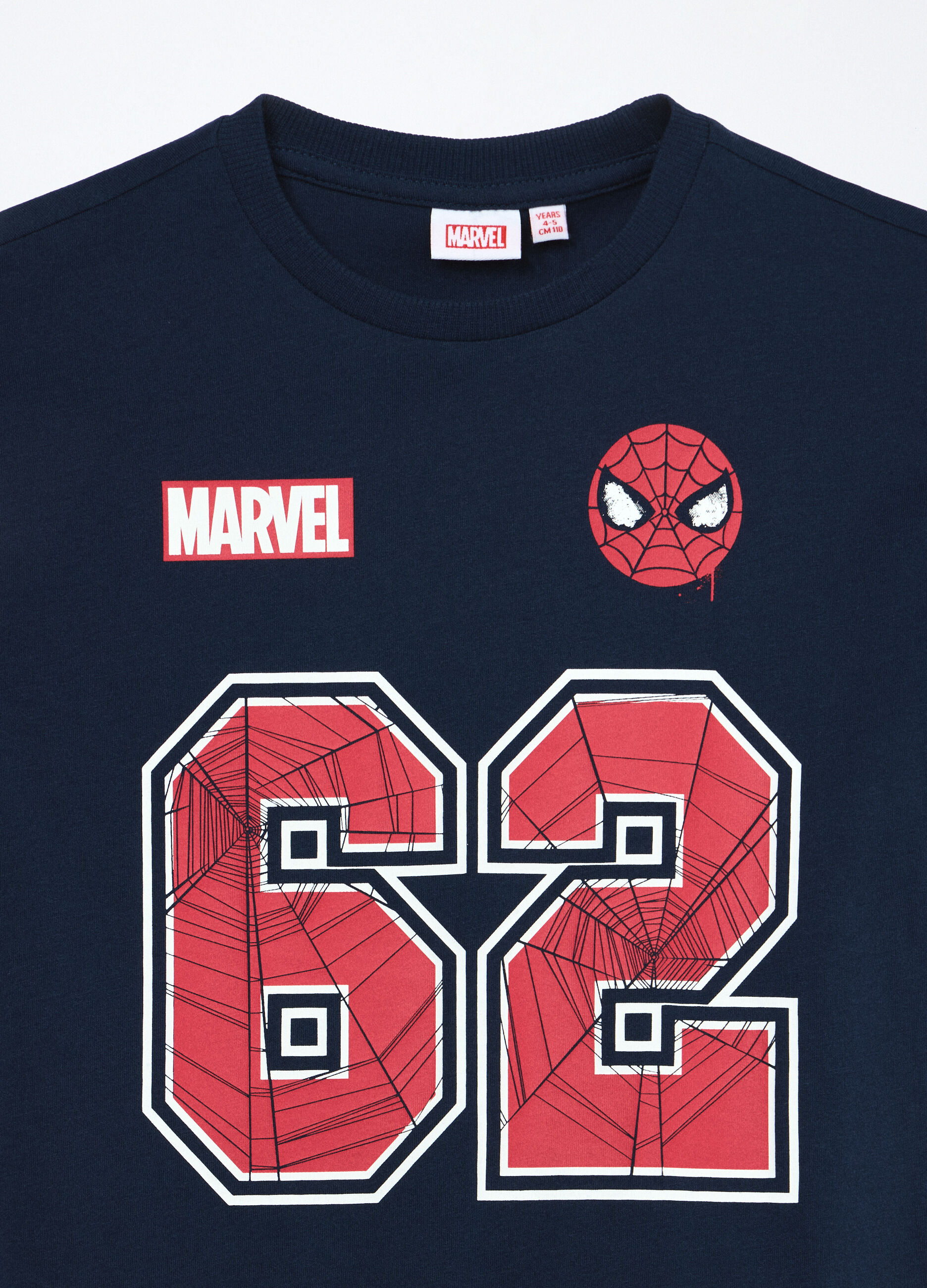 T-shirt a maniche lunghe Spider-Man in puro cotone bambino_2