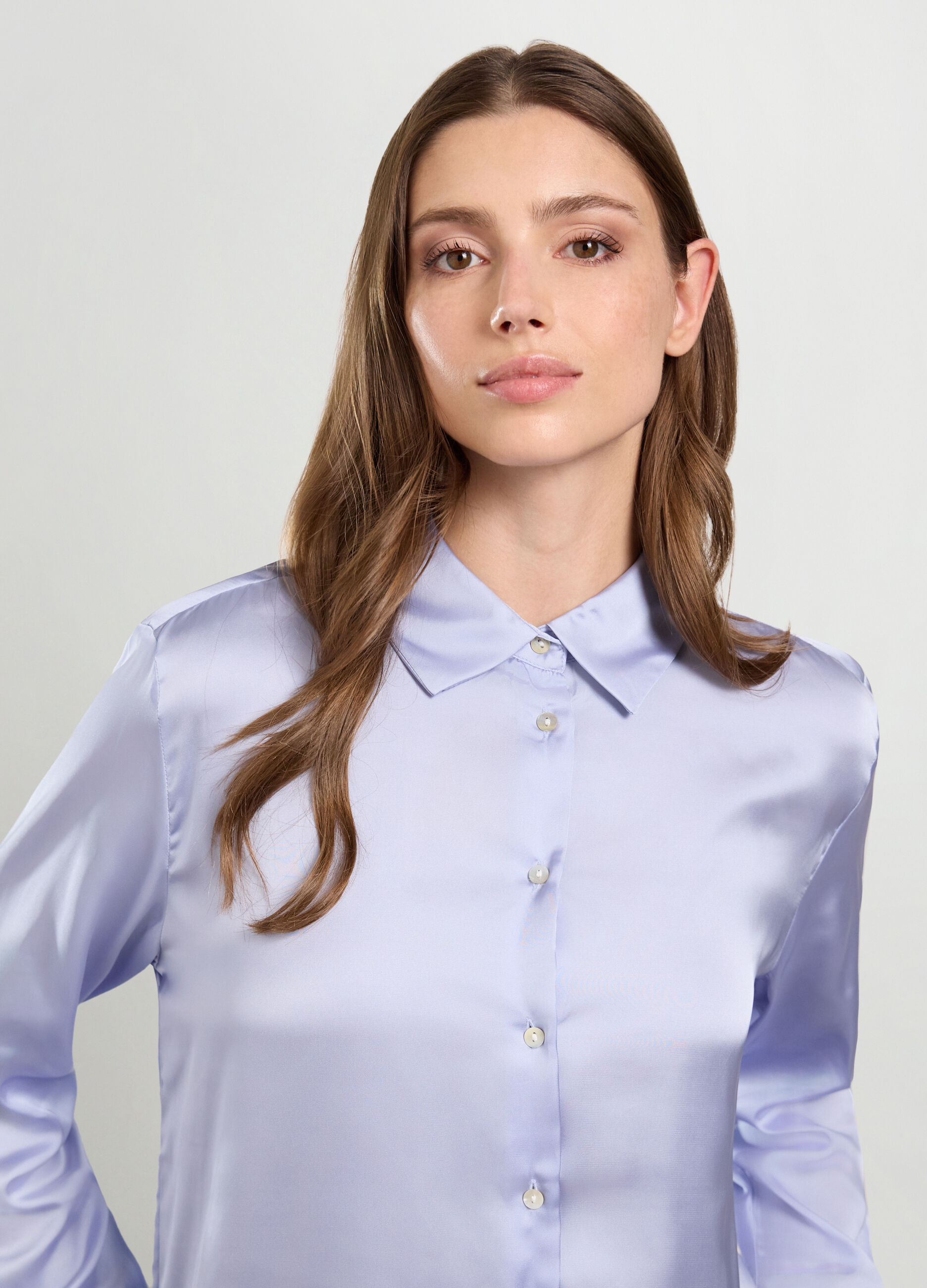 Camicia in raso donna_2