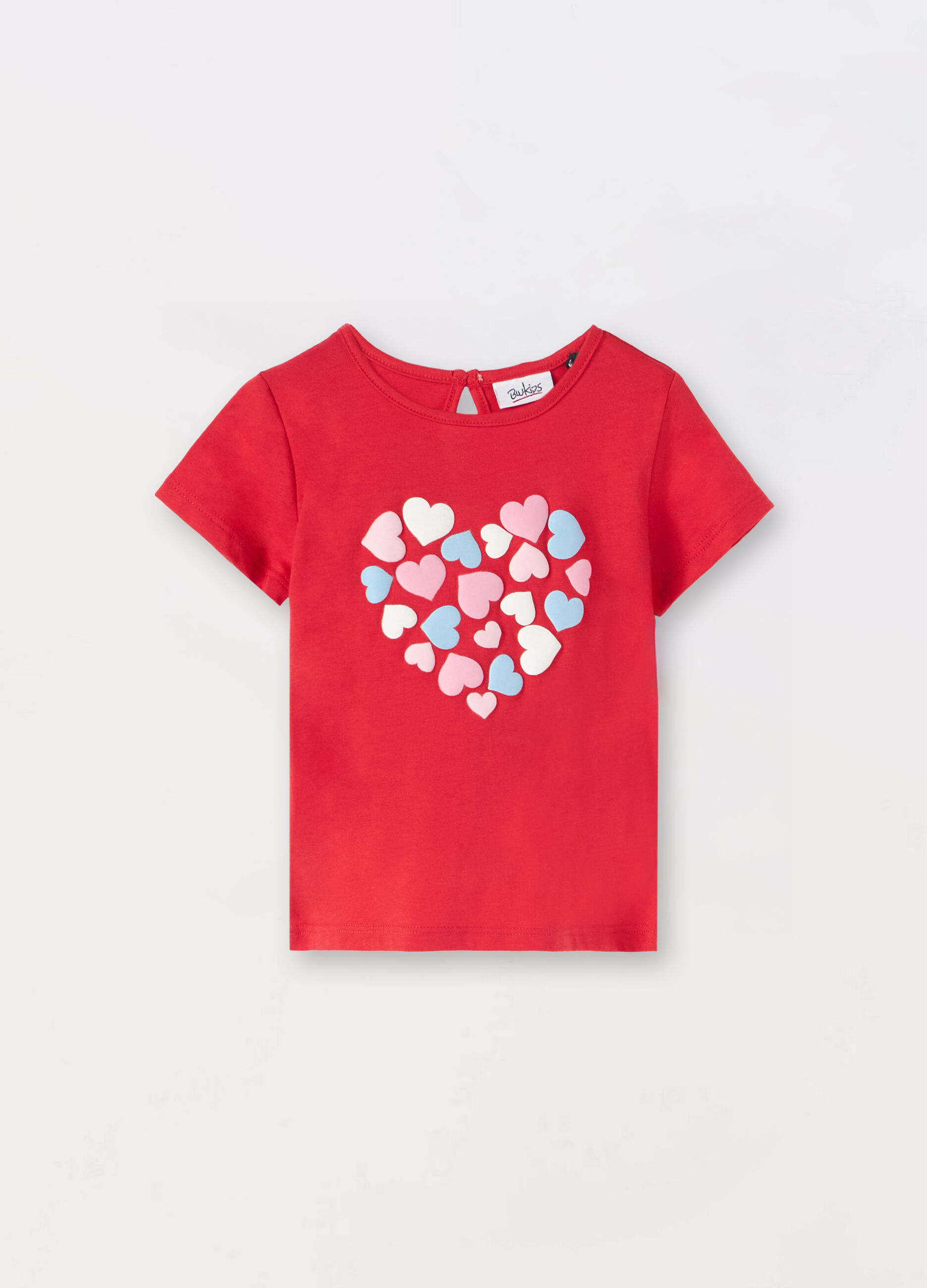 T-shirt in jersey di puro cotone neonata_0