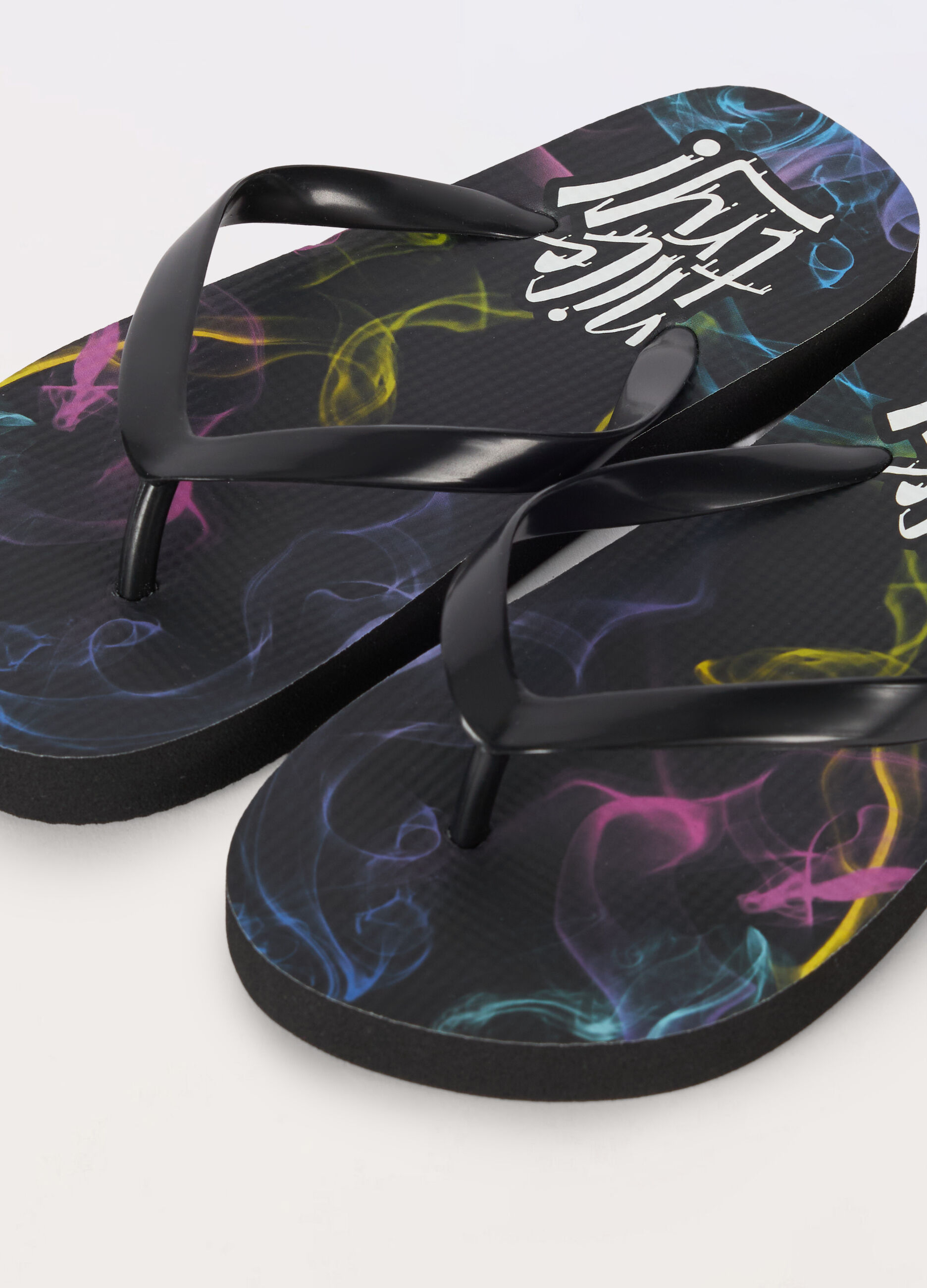 Flip-flop con stampa ragazza_1