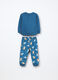 Set pigiama Bluey in interlock di puro cotone neonato_1