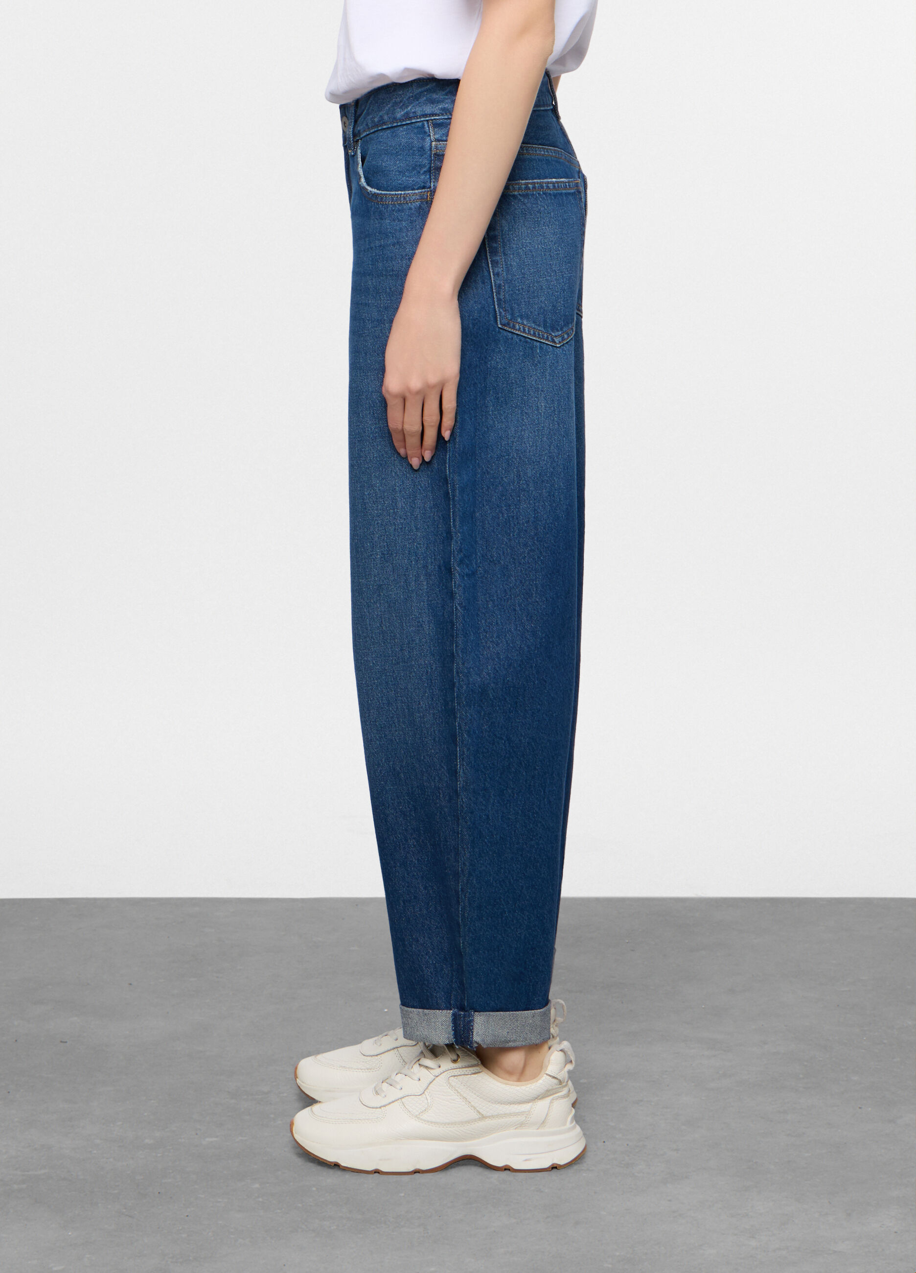 5 Tasche fit Barrel in denim donna_1