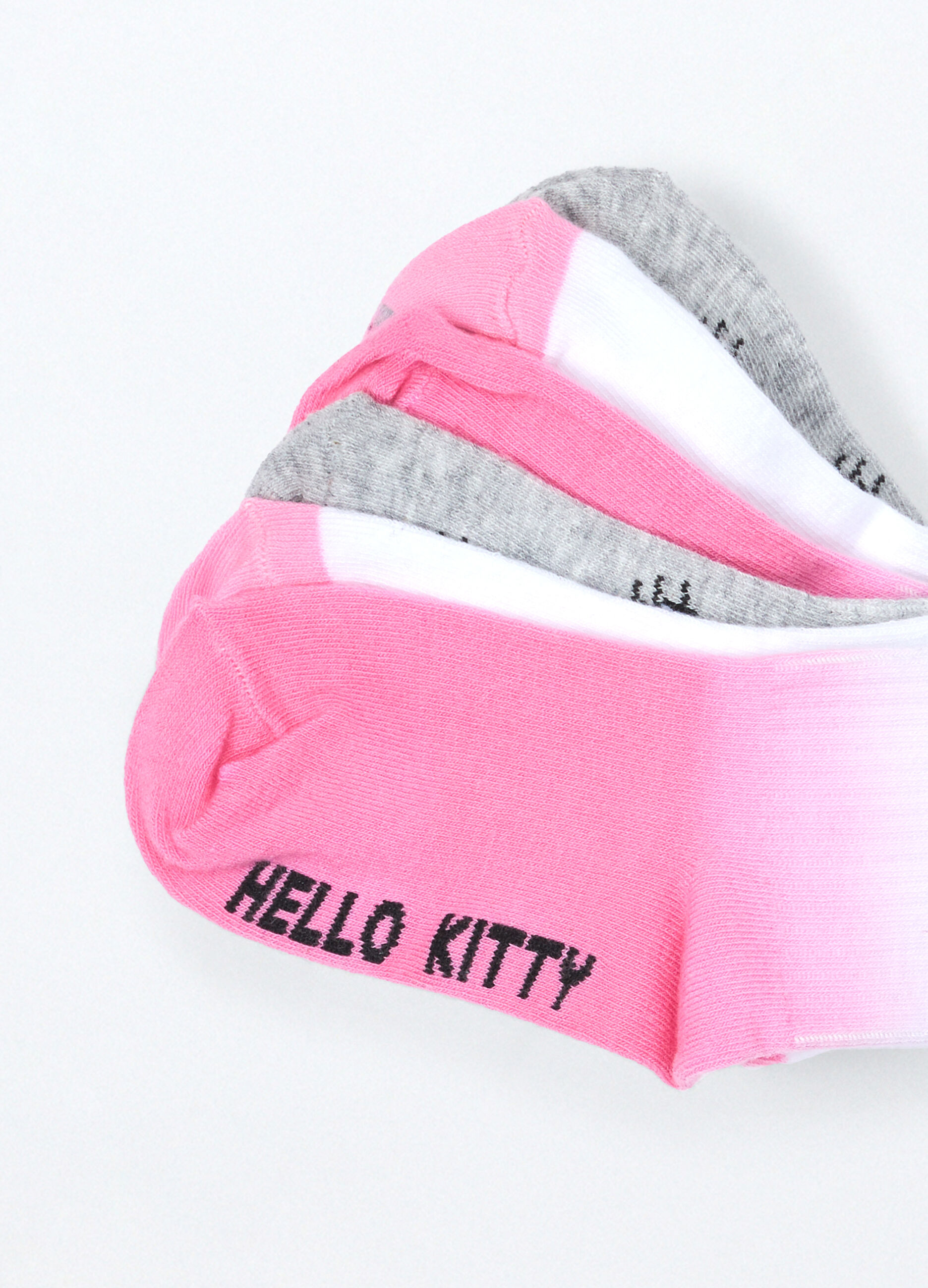 Pack 3 calzini lunghi Hello Kitty misto cotone bambina_2