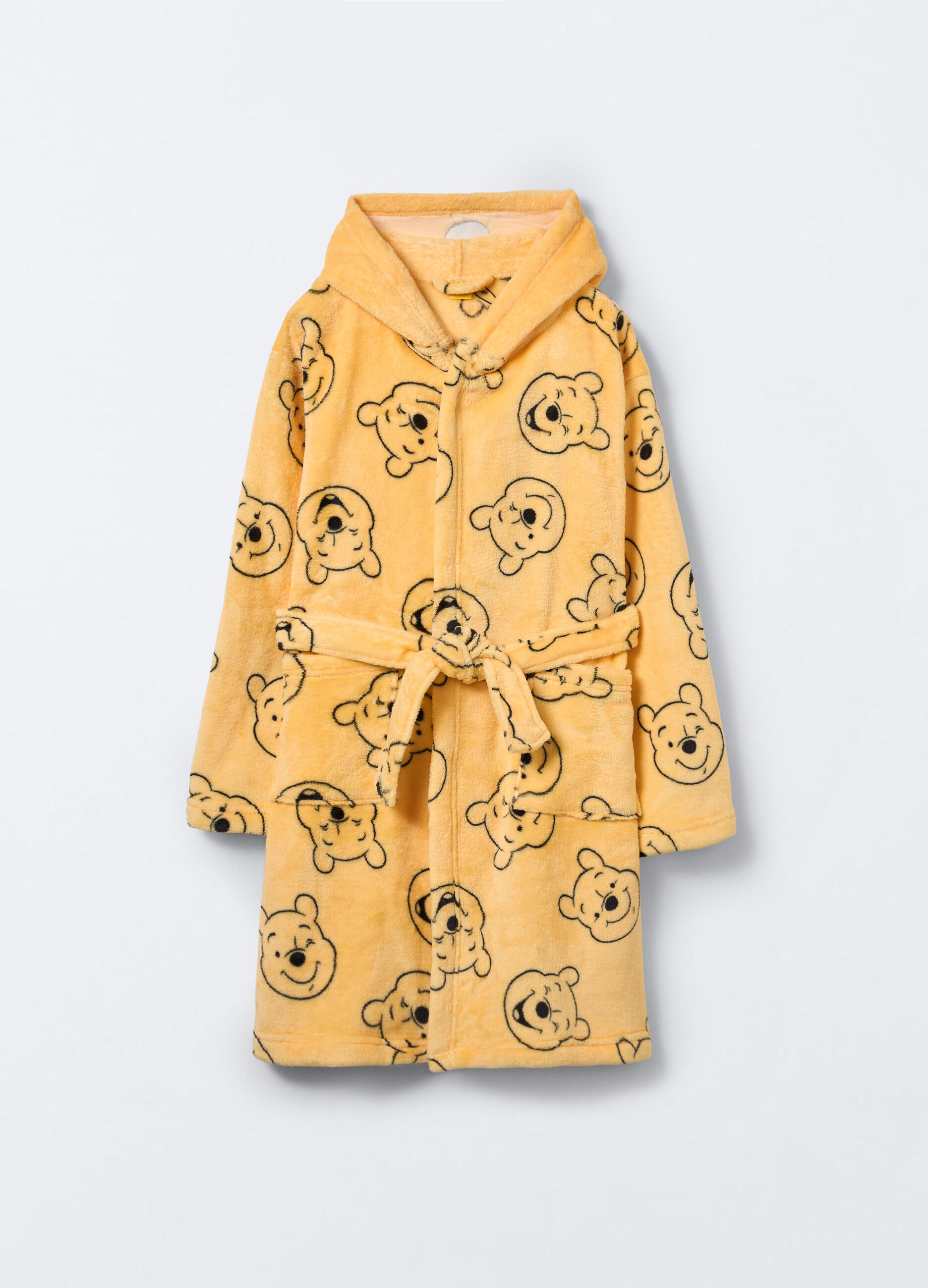 Vestaglia Disney in coral fleece con cappuccio ragazza_0