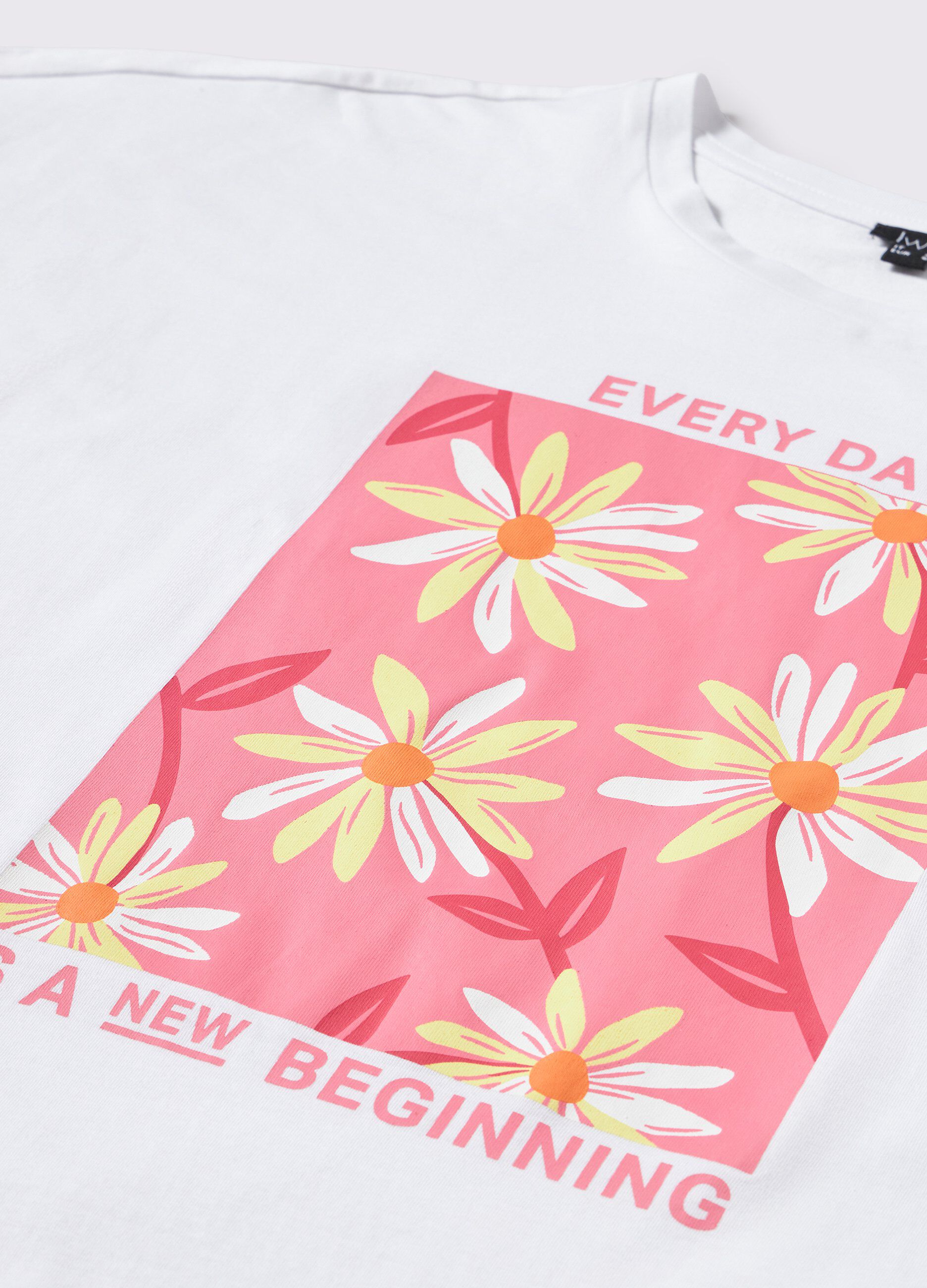 T-shirt in puro cotone donna_1