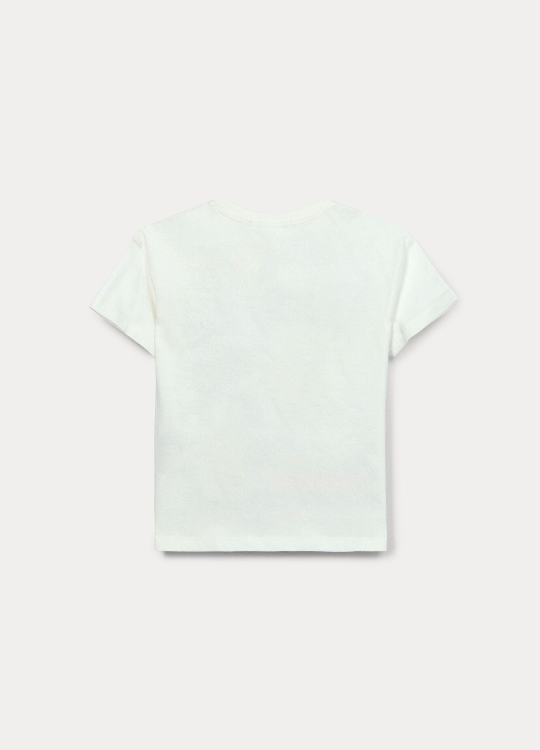 T-shirt Spongebob in jersey di puro cotone bambino_1