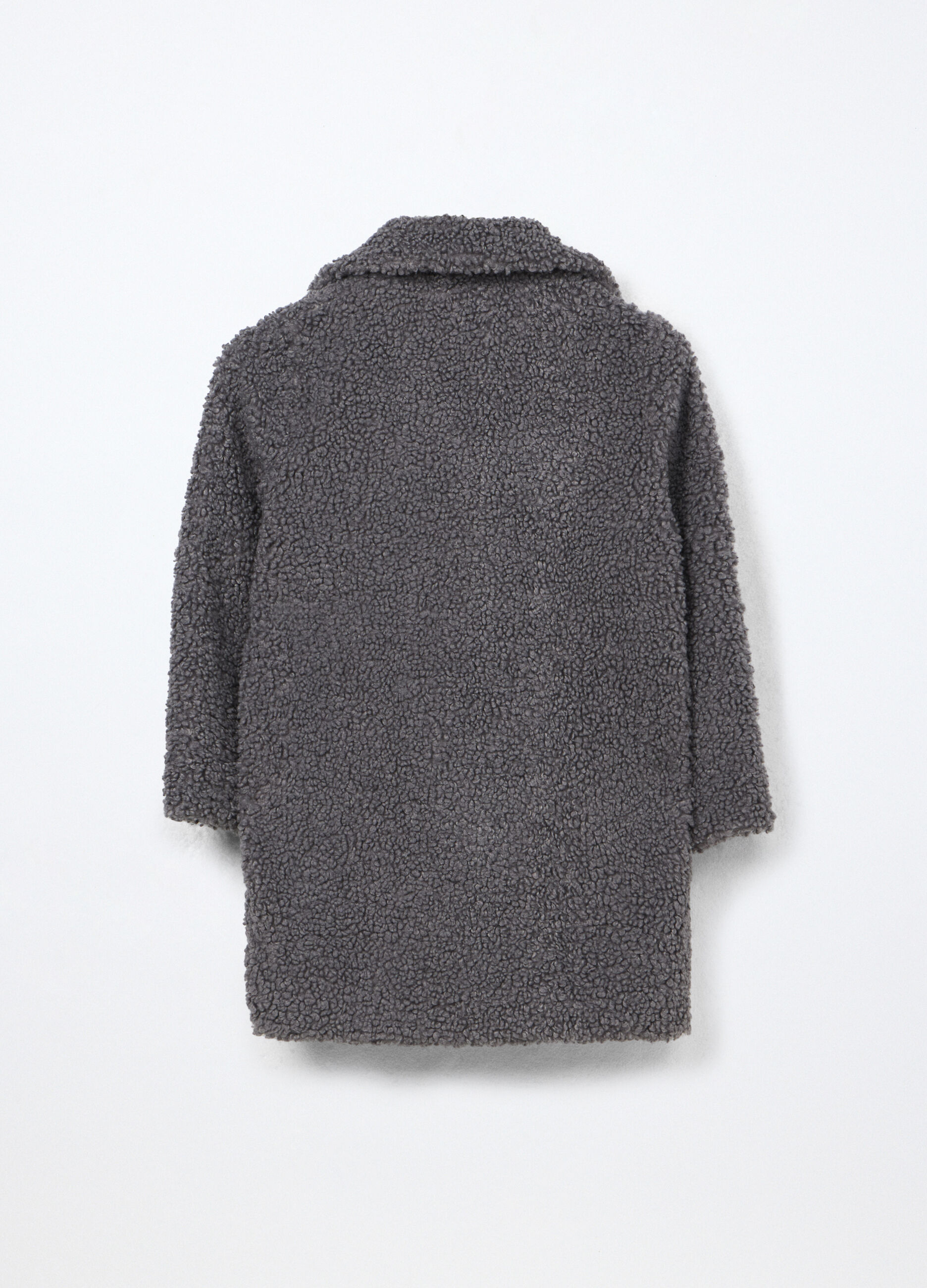 Cappotto in sherpa ragazza_1