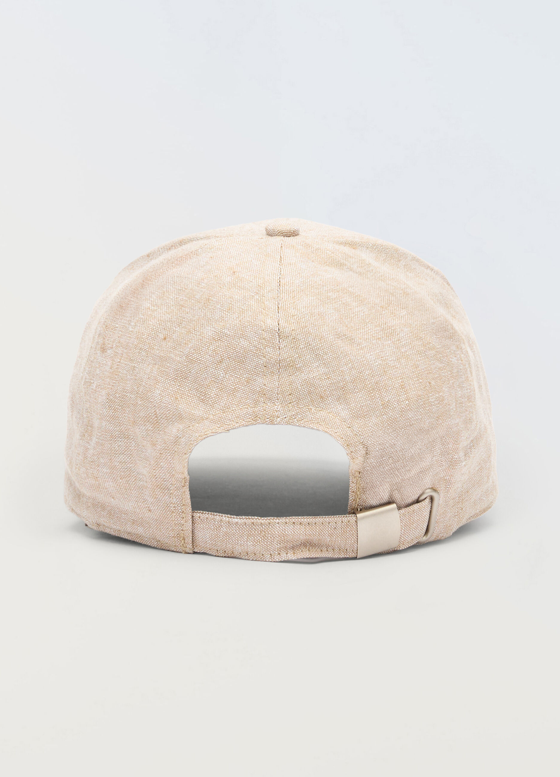 Cappello baseball in cotone e lino uomo_1