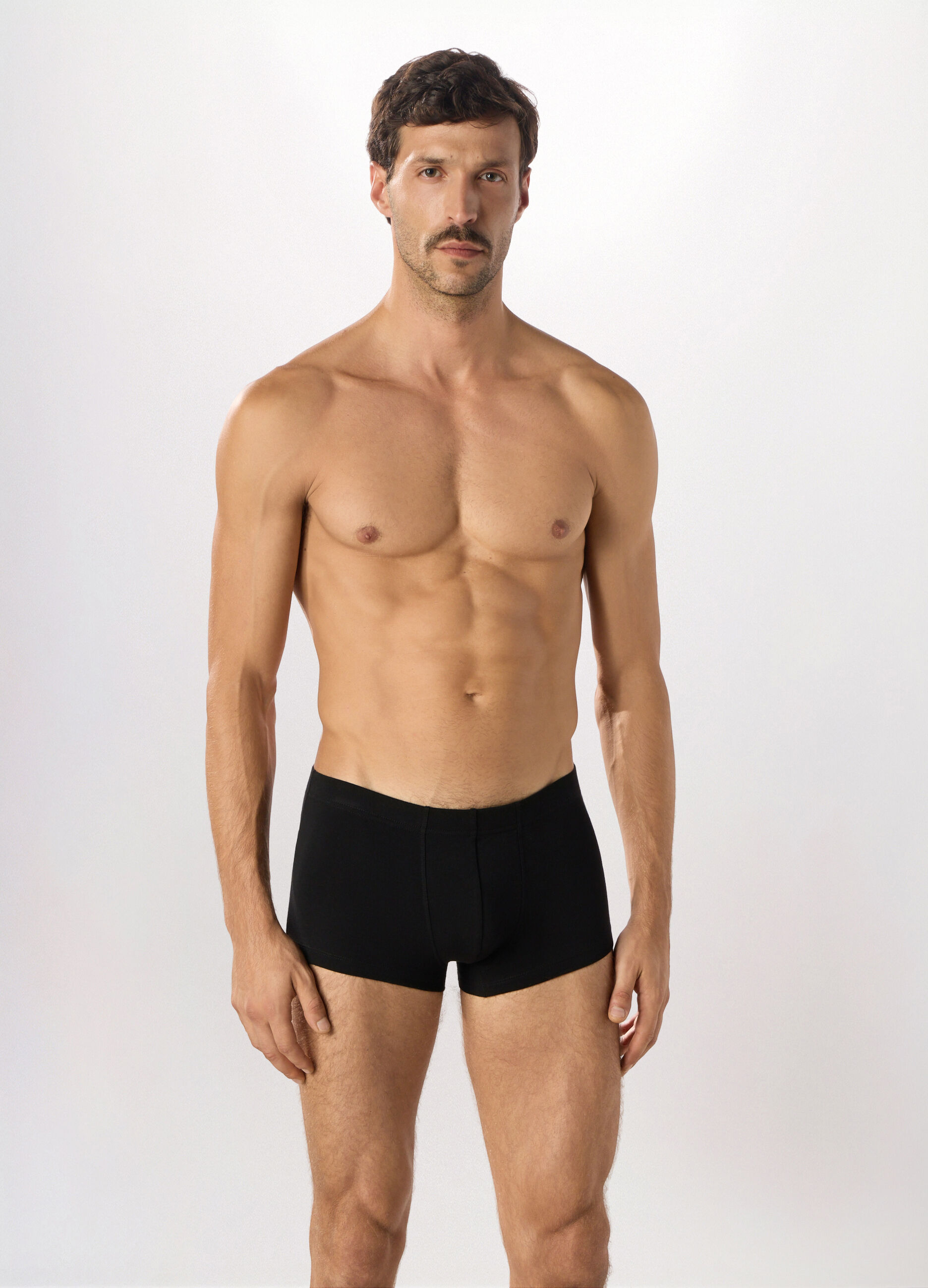Boxer in cotone stretch uomo_0