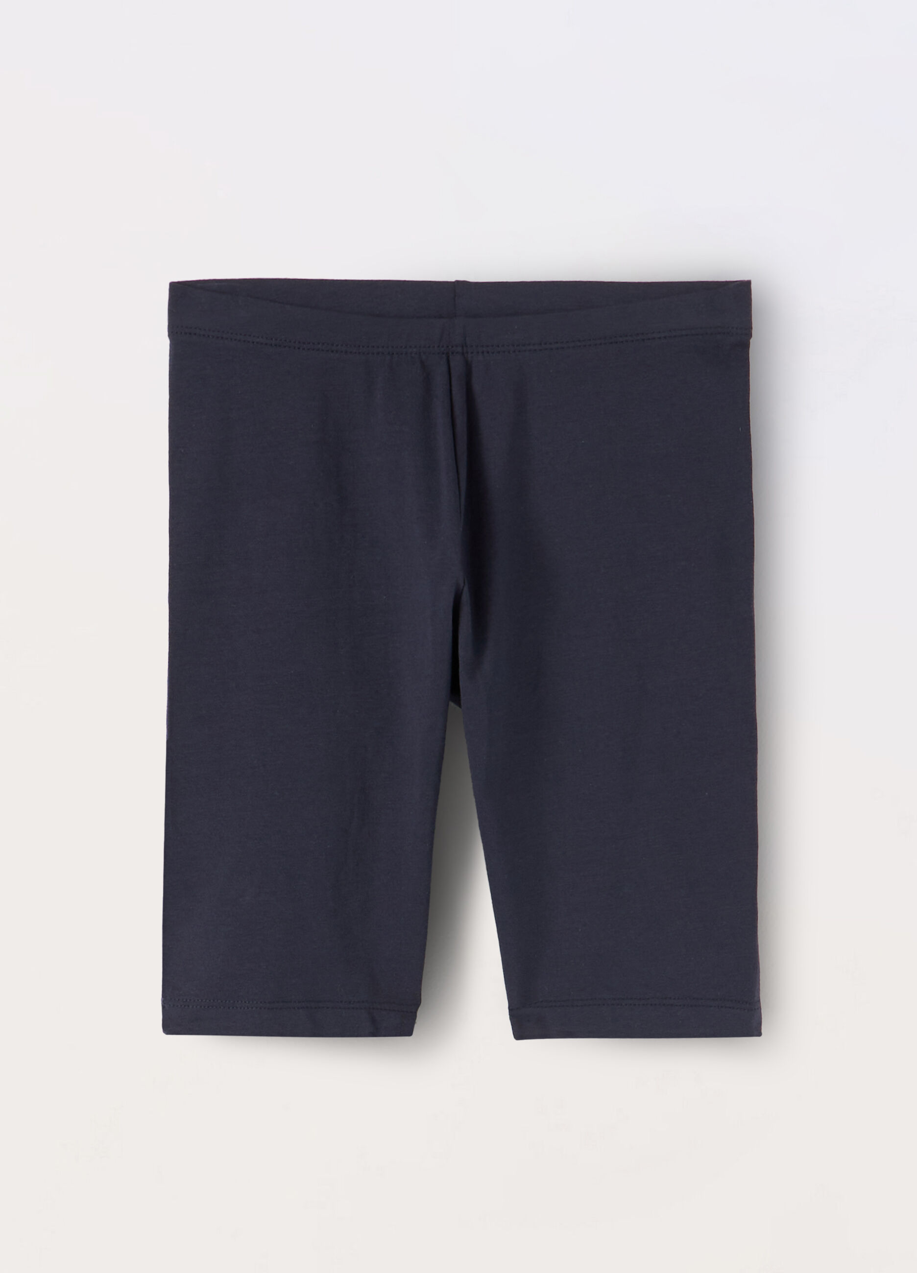 Leggings ciclista in jersey di cotone stretch ragazza