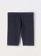 Leggings ciclista in jersey di cotone stretch ragazza_0