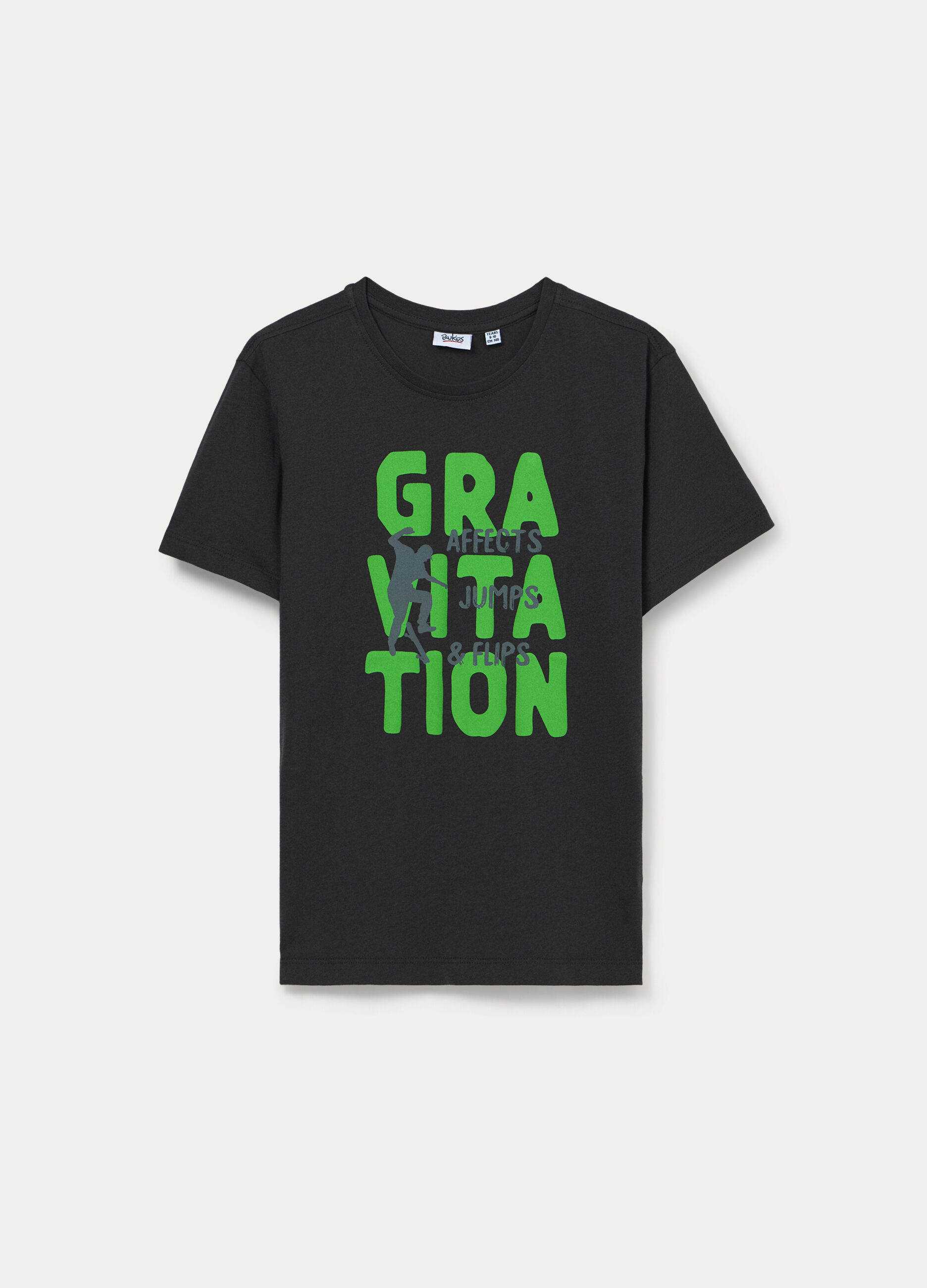 T-shirt girocollo in jersey ragazzo_0