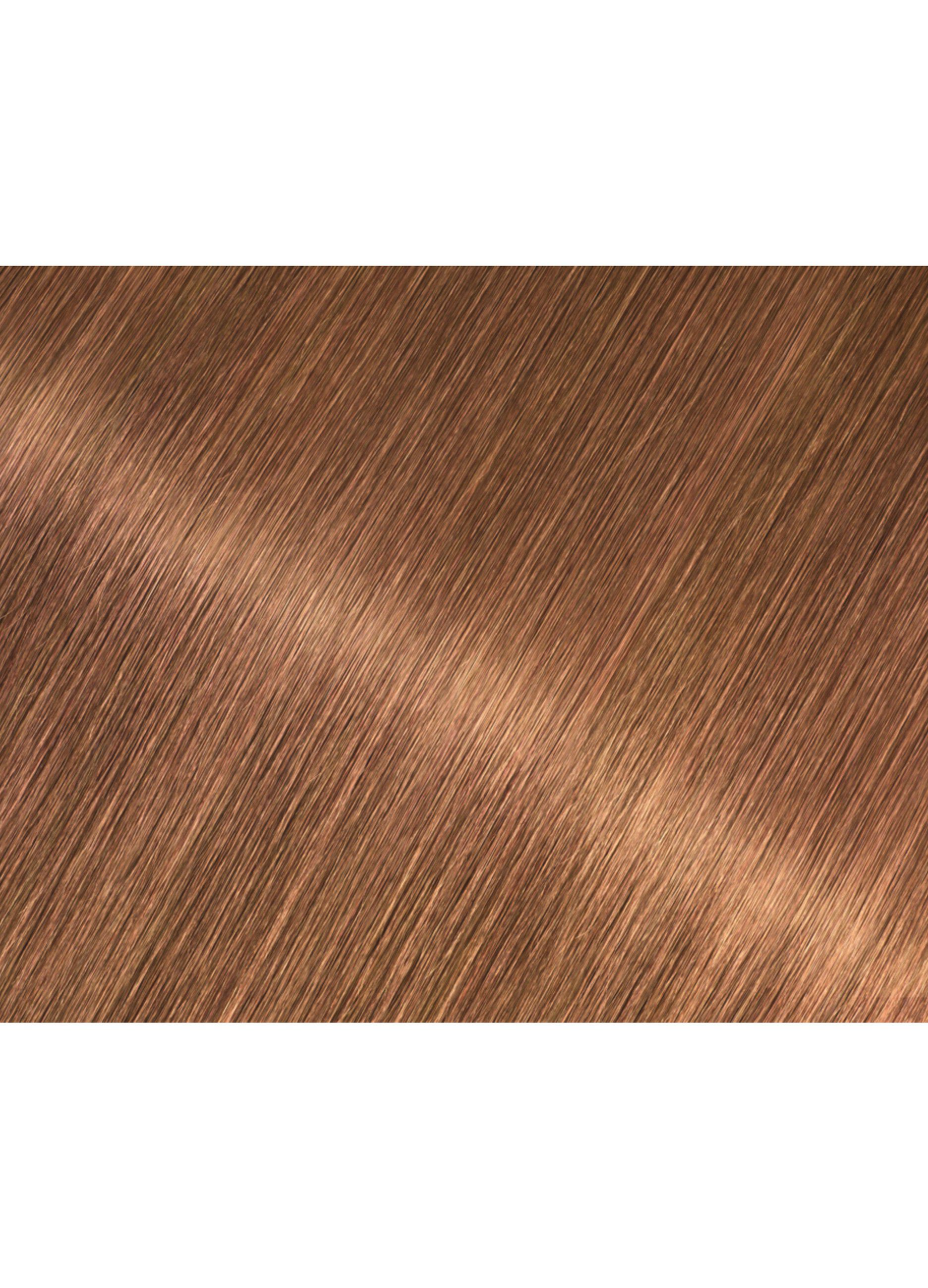 Garnier Tinta Capelli Olia, Colorazione permanente senza ammoniaca, copre il 100% dei capelli bianchi, Con oli di fiori di origine naturale, Biondo (8.0).