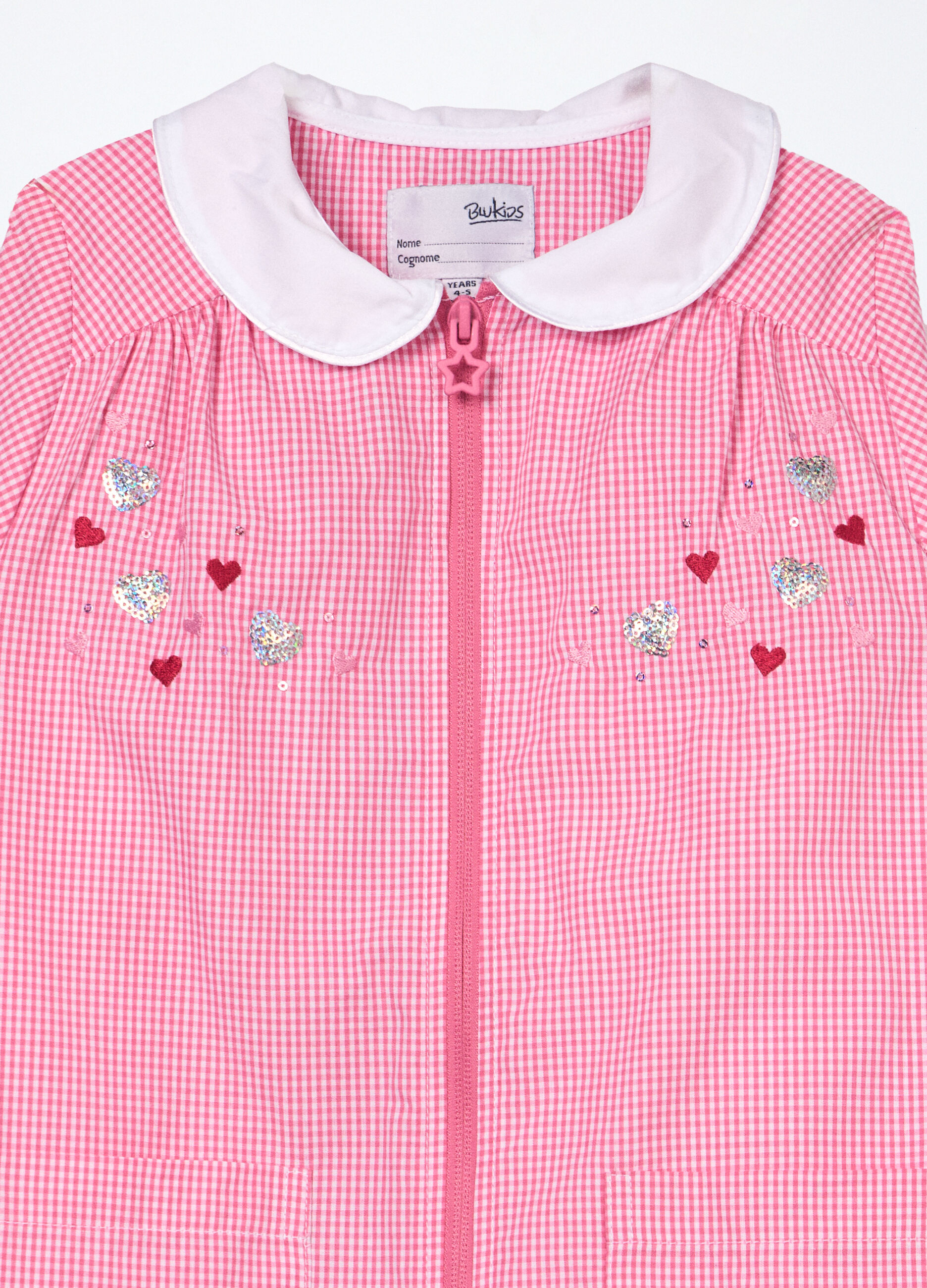 Grembiule a quadri bambina_2