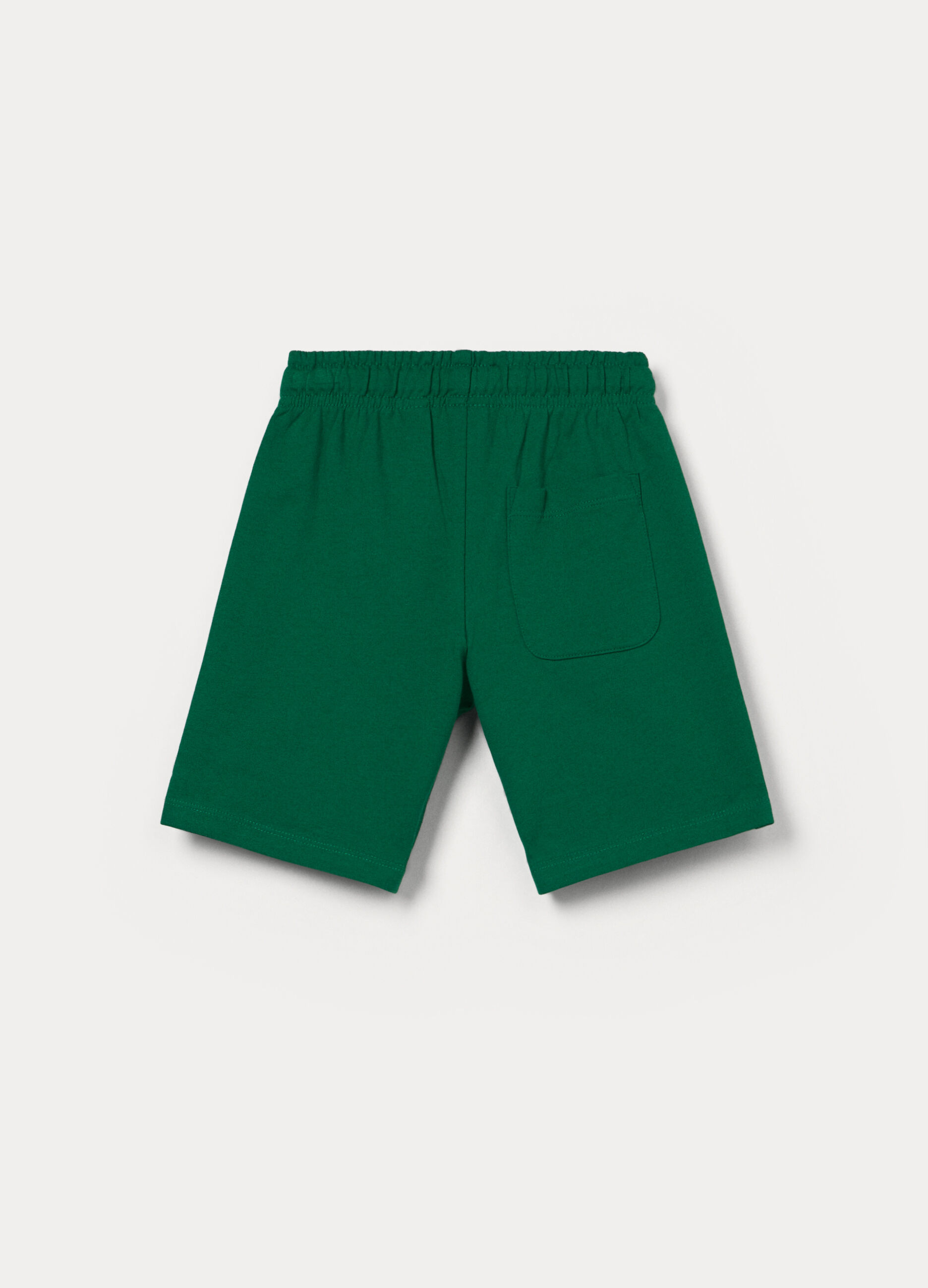Shorts in french terry di puro cotone bambino_1