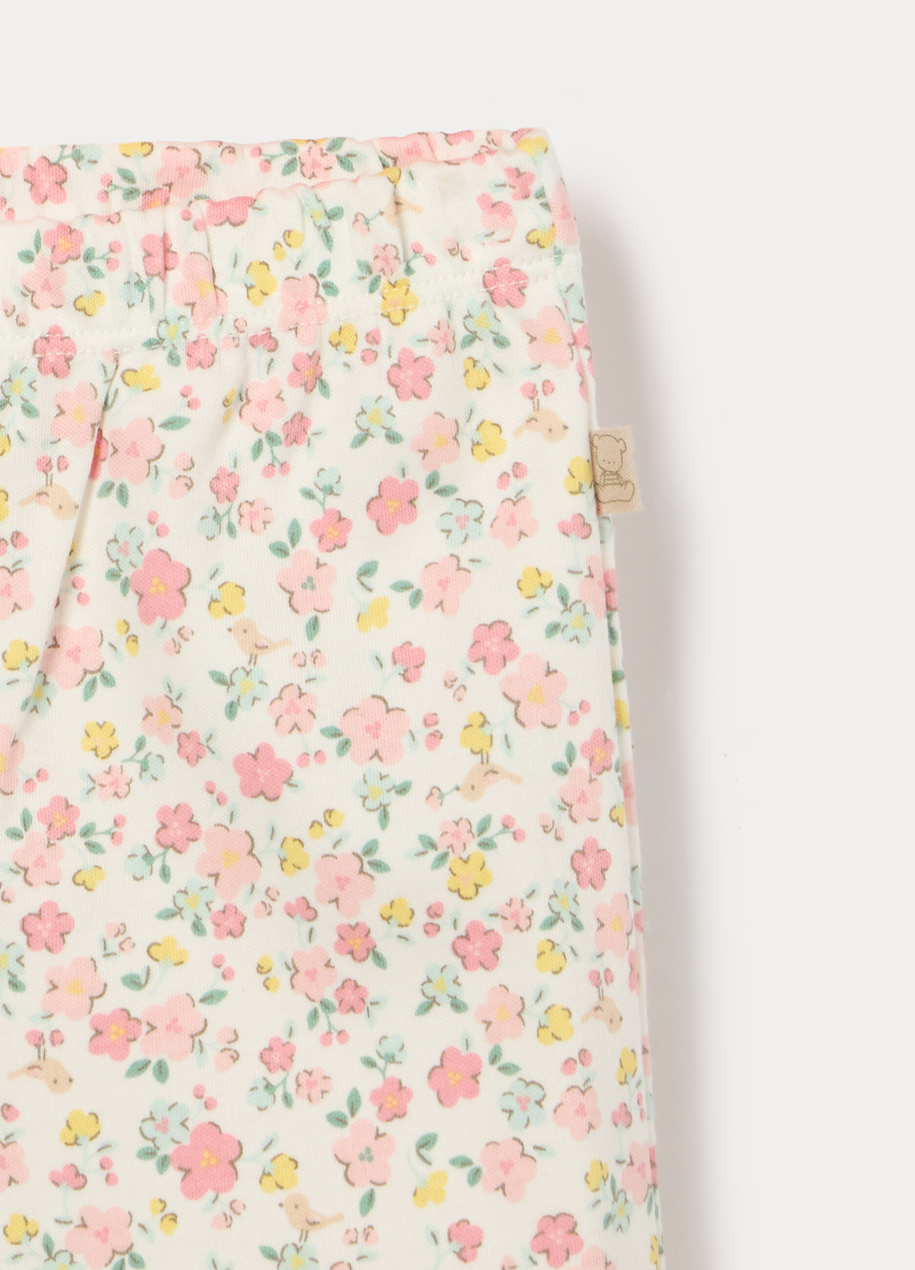 Jogging set in interlock di puro cotone neonata_3