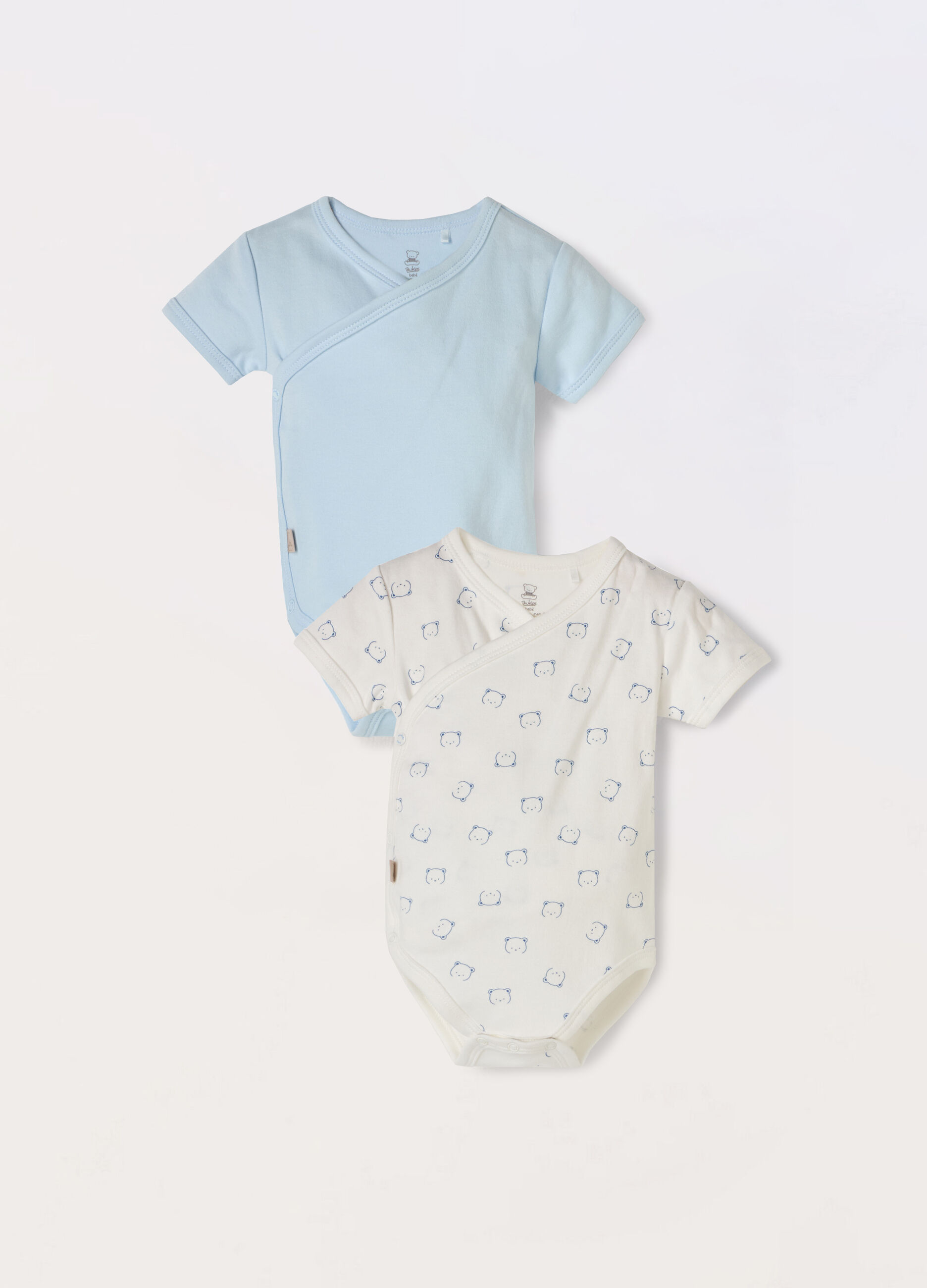 Body in interlock di puro cotone neonato_0