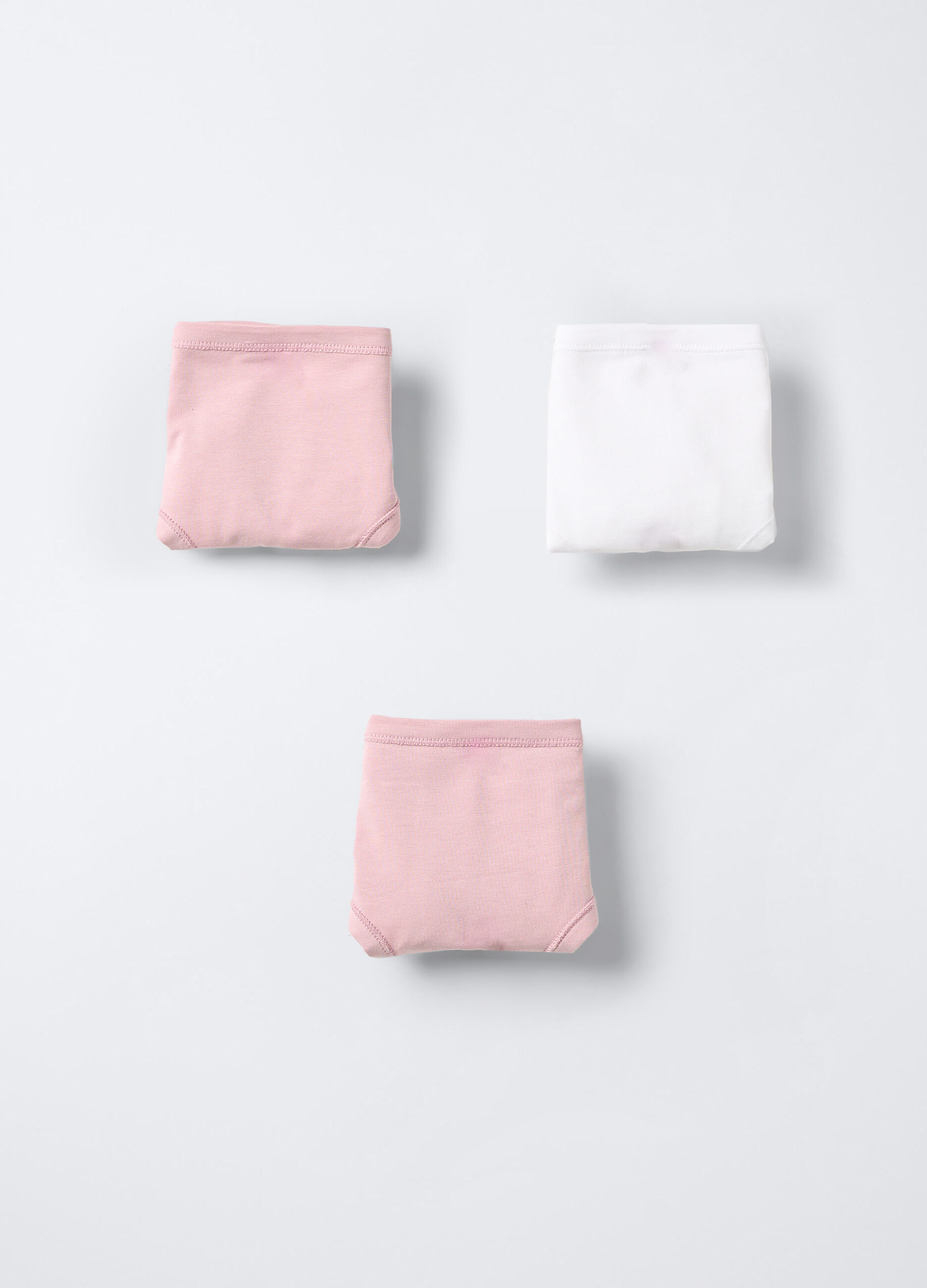 Pack 3 slip in jersey di cotone stretch ragazza_0