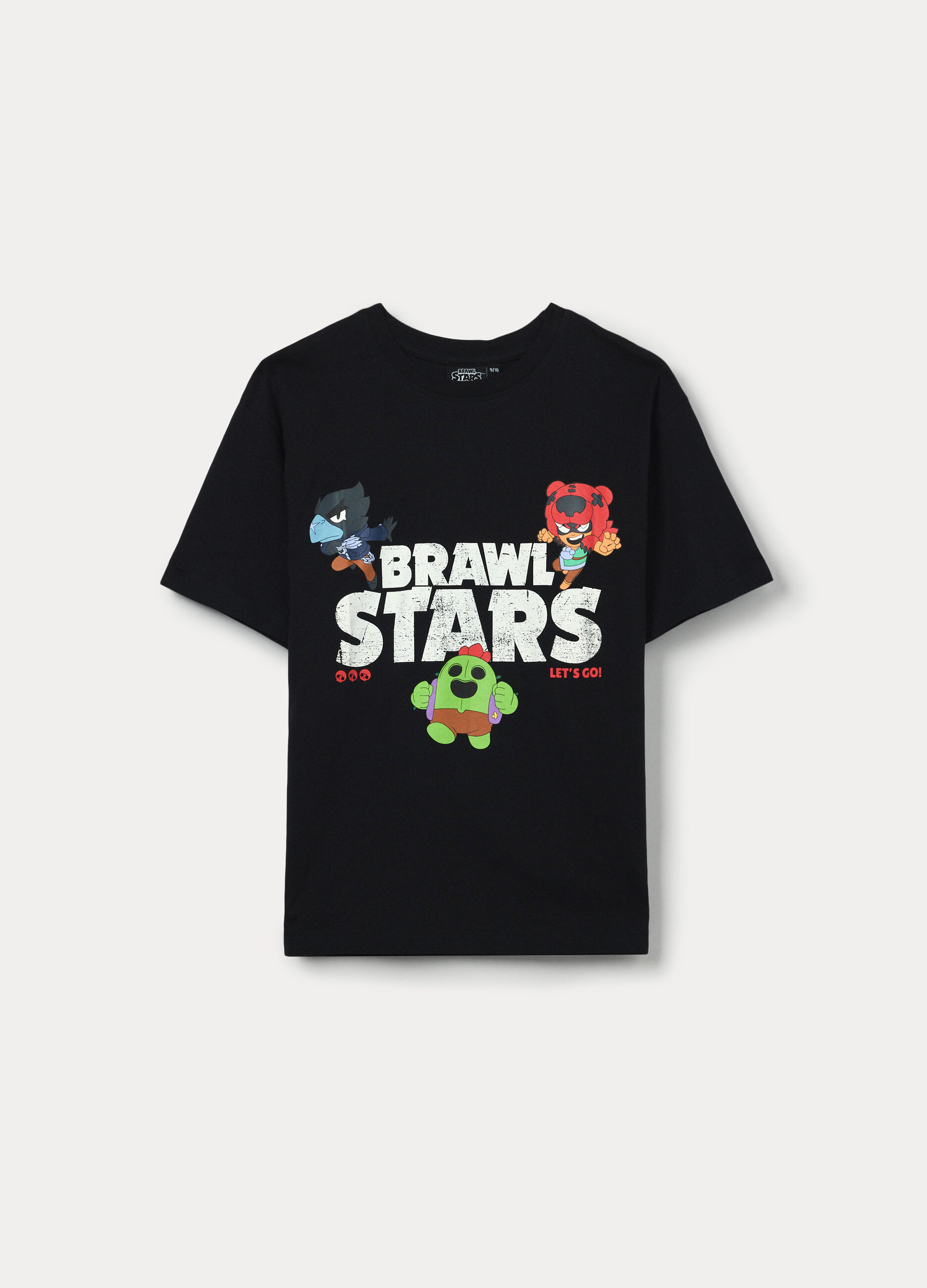 T-shirt Brawl Stars in jersey di puro cotone ragazzo_0