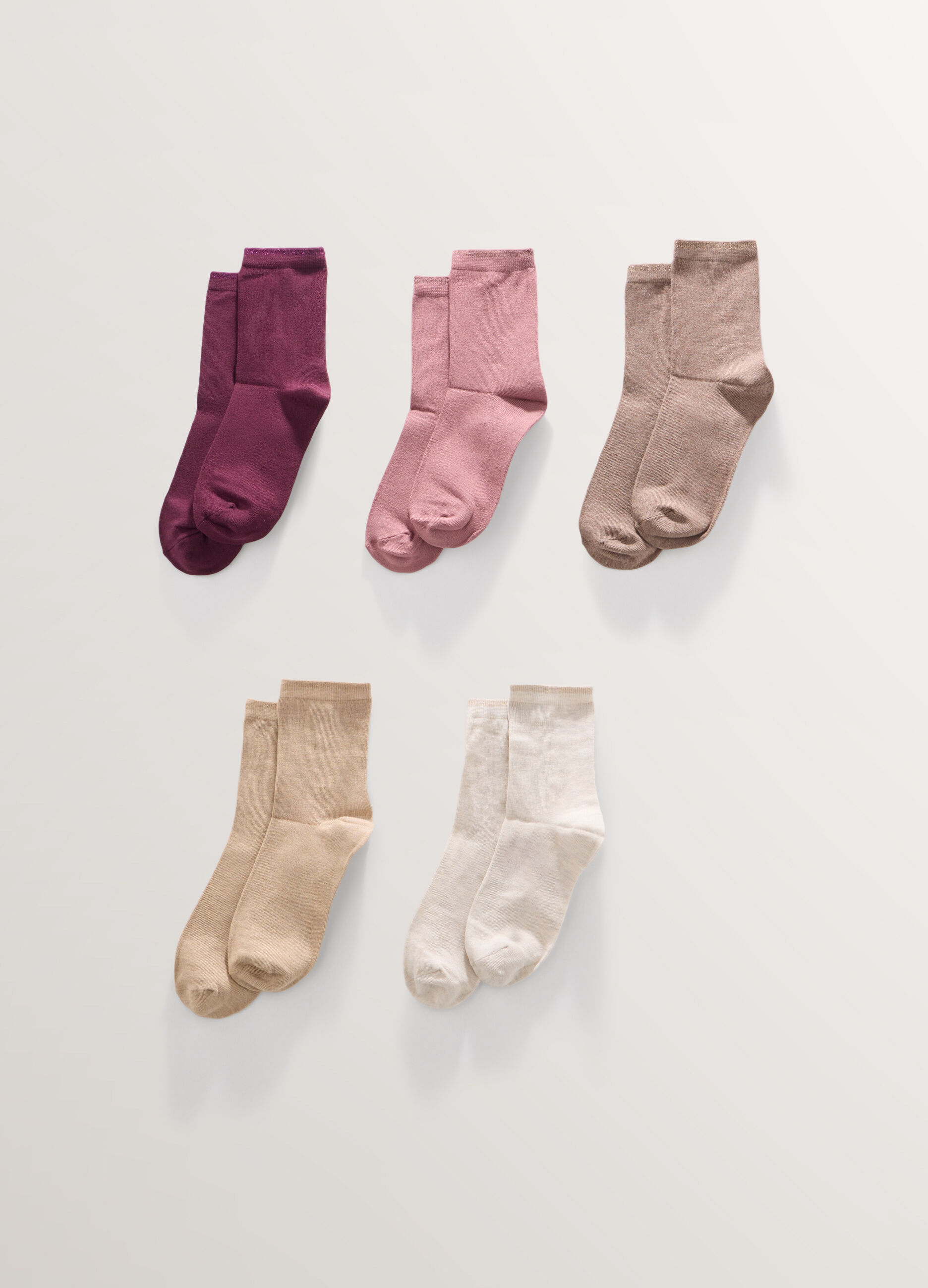 Pack 5 calze misto viscosa stretch donna_0