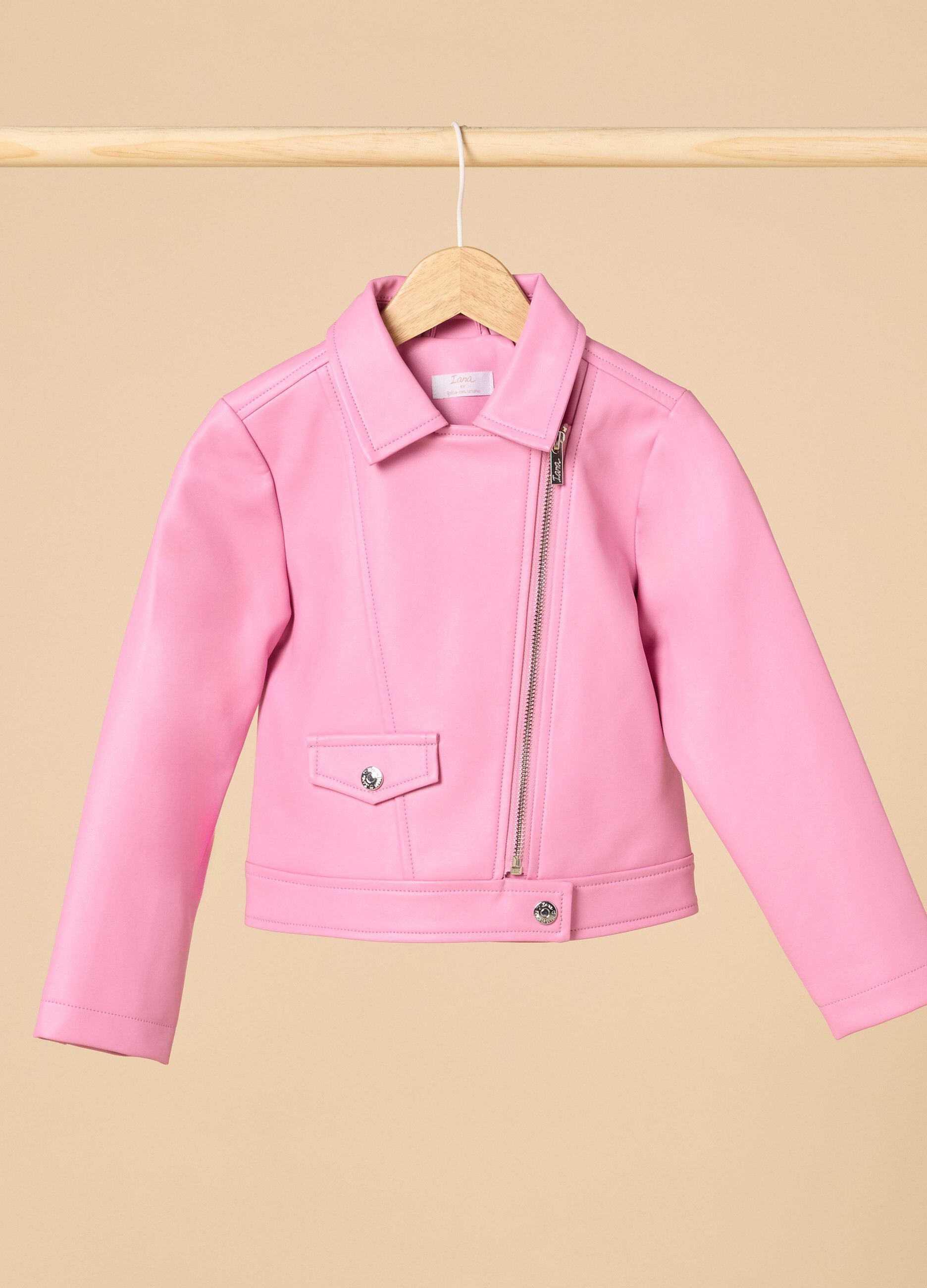 Giacca in eco pelle IANA bambina_0