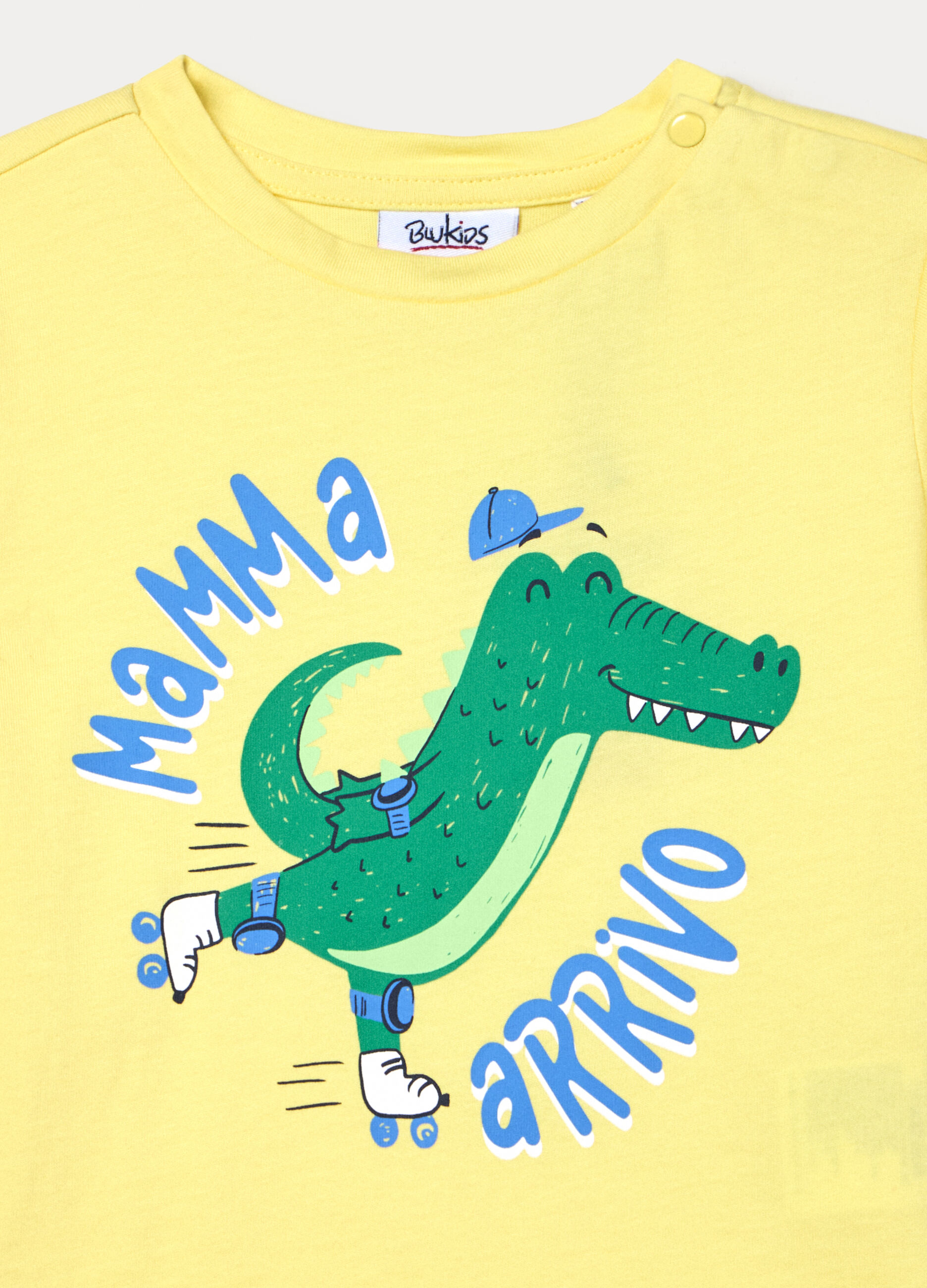 T-shirt in jersey di puro cotone bimbo_2