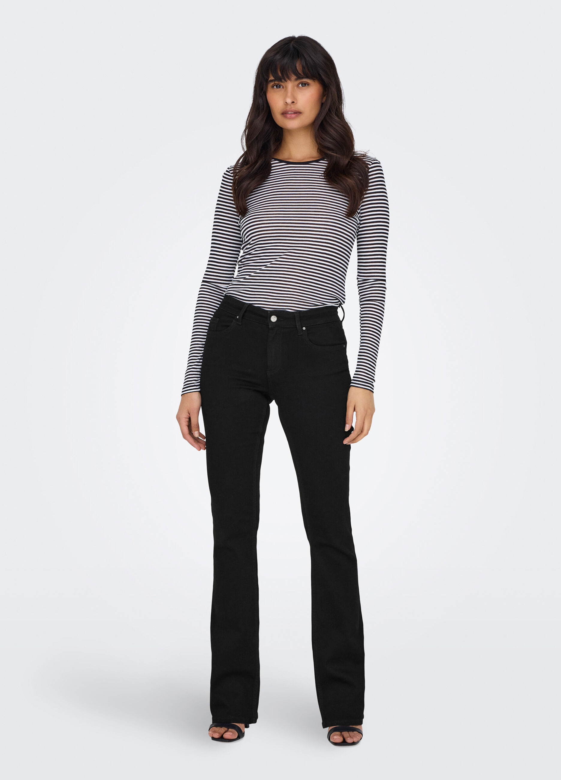 Pantaloni in denim donna_2