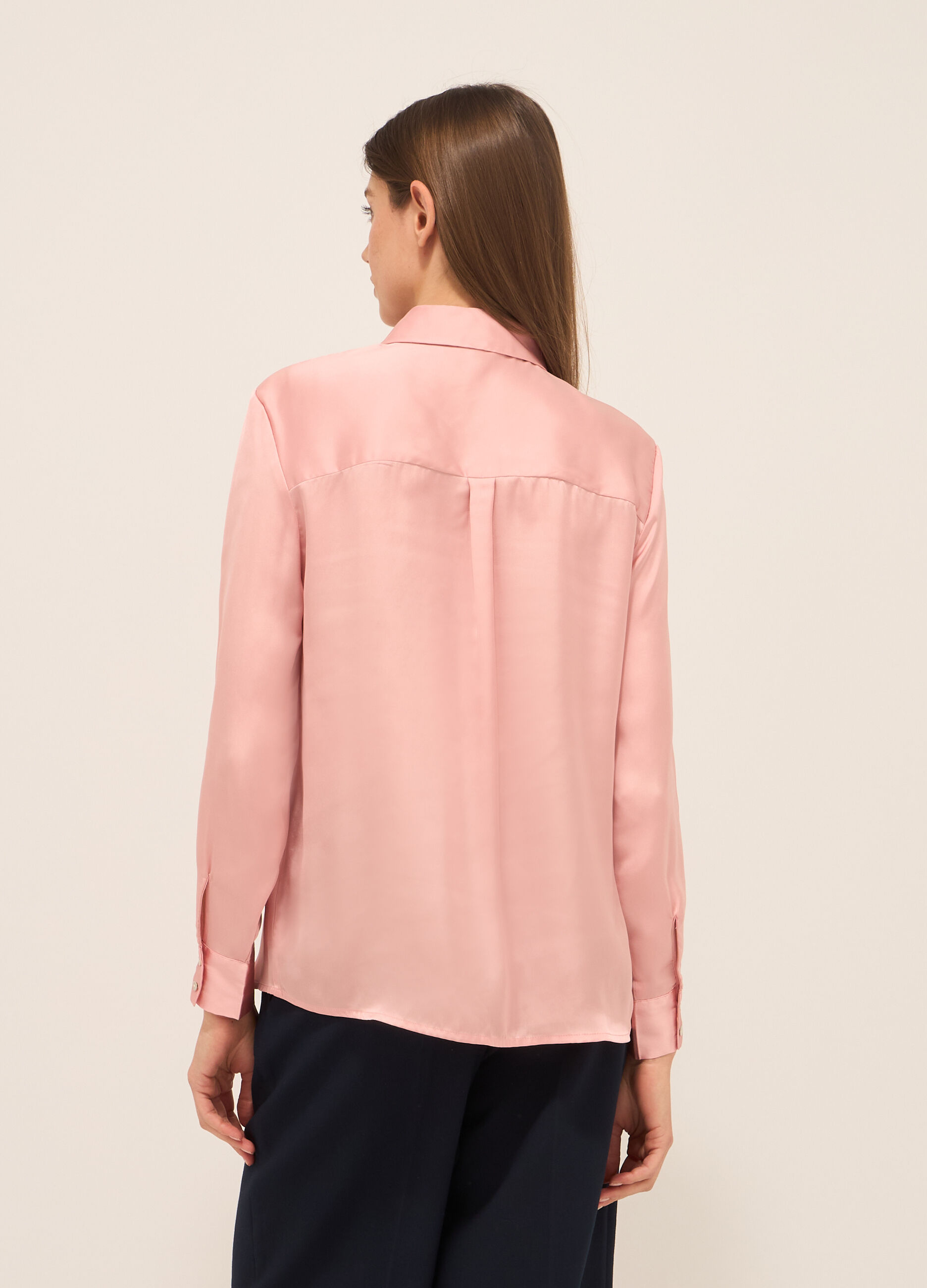 Camicia in raso donna_1