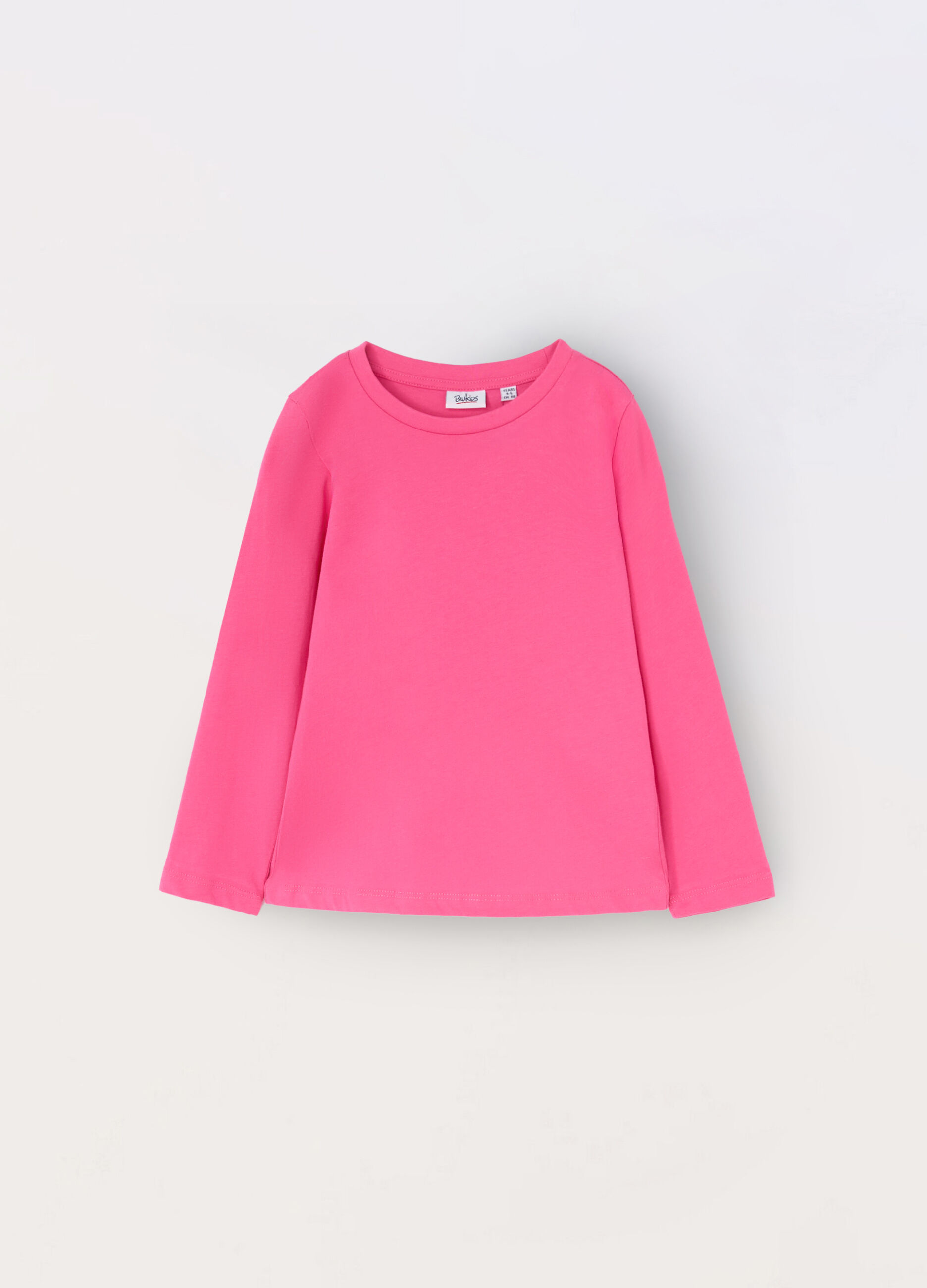 T-shirt in jersey di puro cotone bambina_0