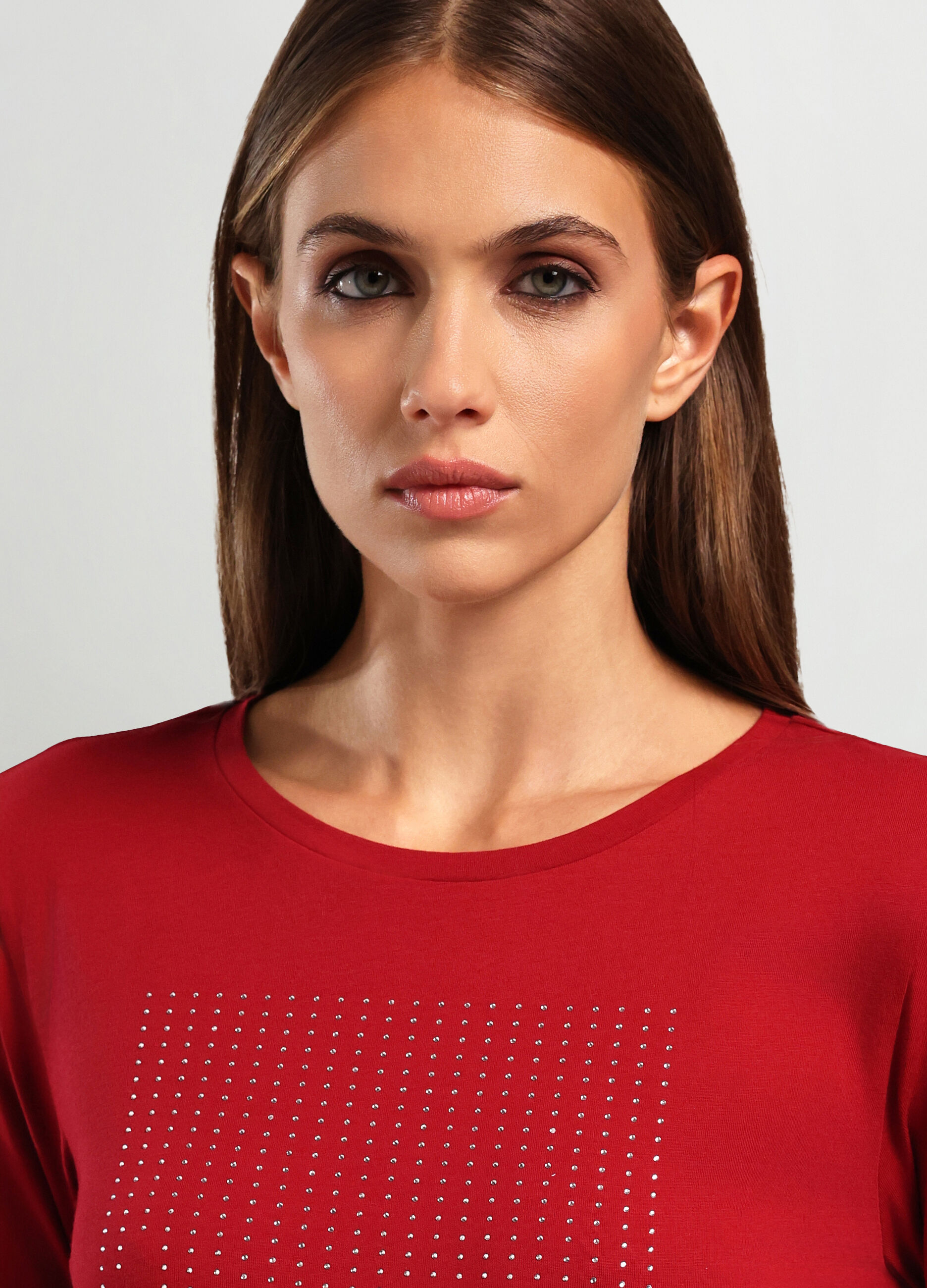 T-shirt in puro cotone donna_2