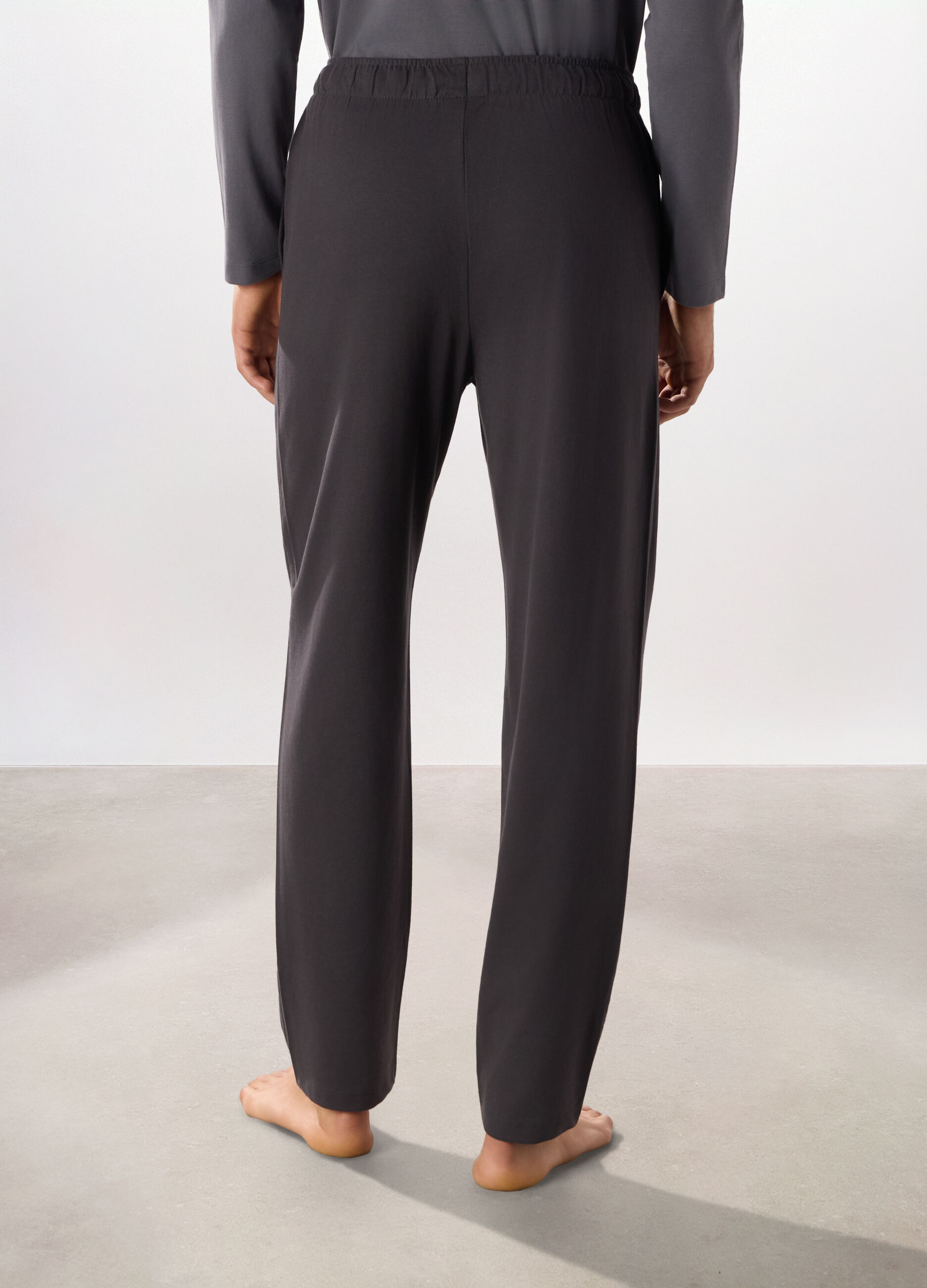 Pantalone lungo del pigiama in puro cotone uomo_1