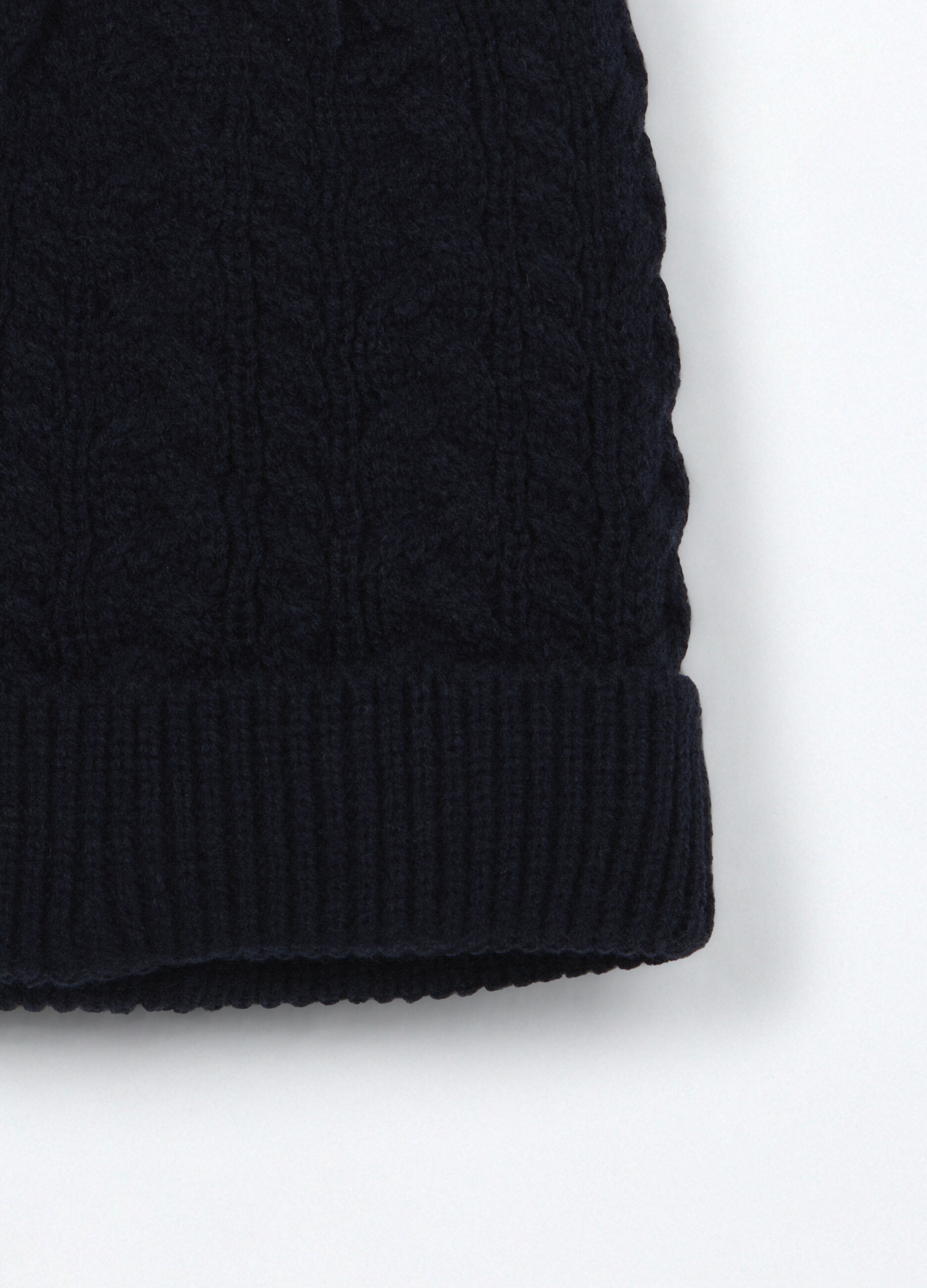 Berretto tricot con pon pom_2