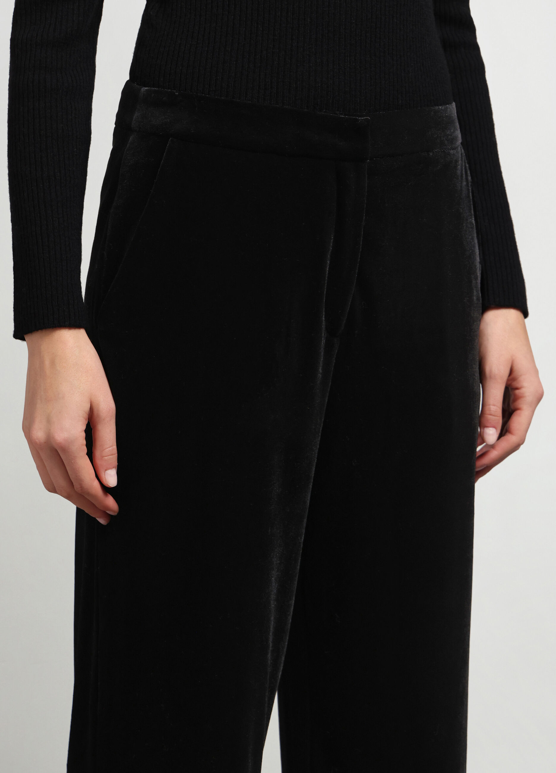 Pantaloni in velluto donna_2