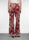 Pantaloni fit straight misto lino donna_1
