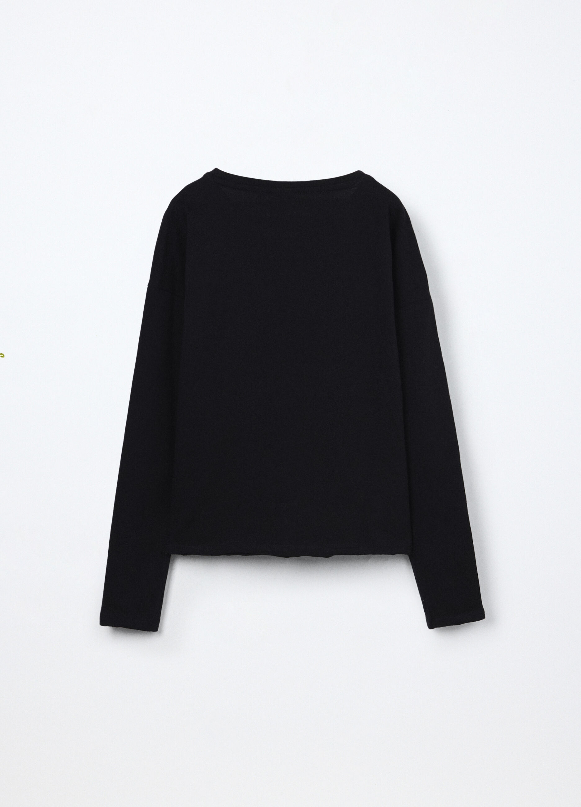 T-shirt in jersey di puro cotone ragazza_1