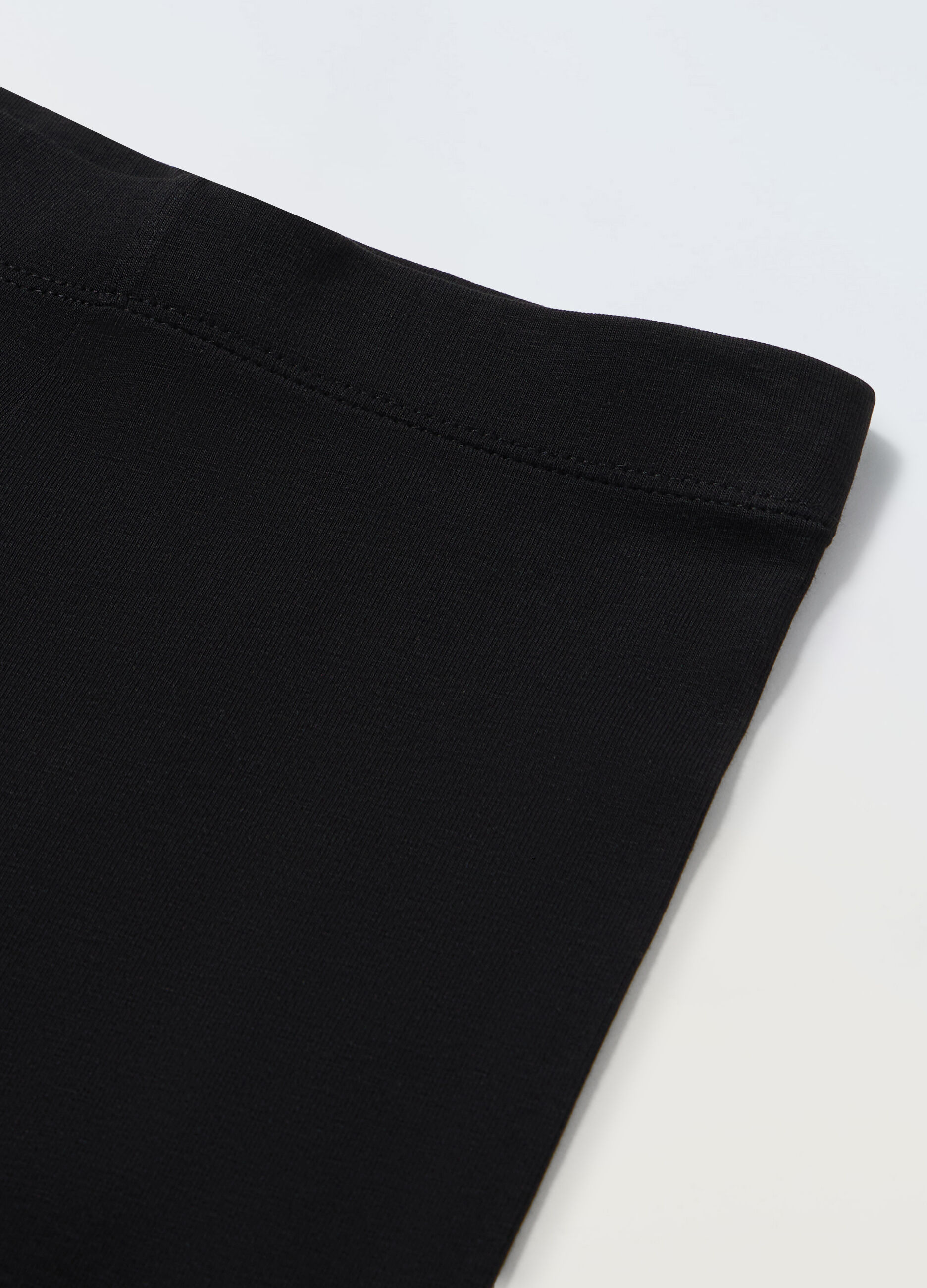 Leggings in cotone stretch ragazza_1