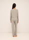 Top pigiama lungo in puro cotone donna_1