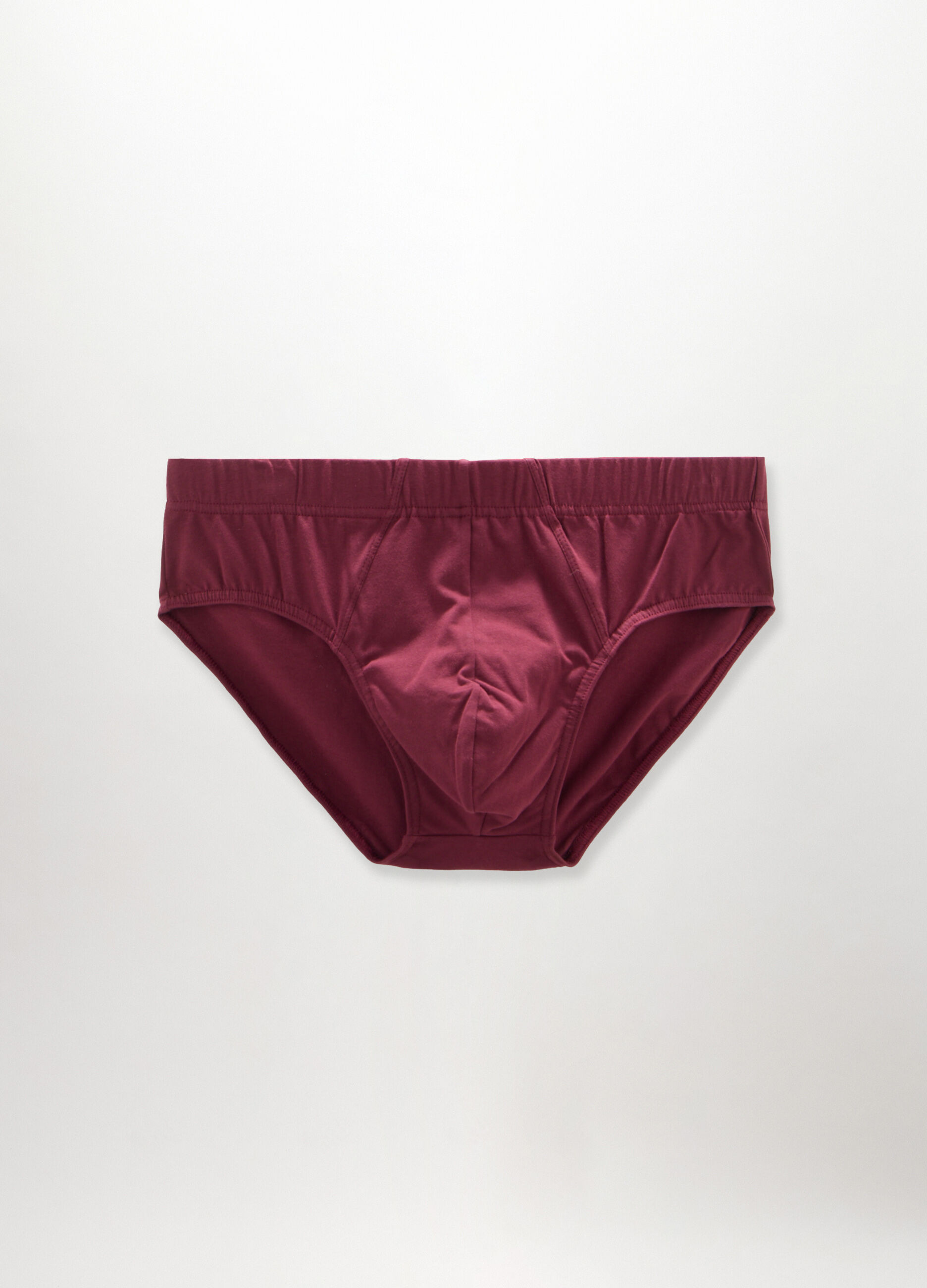 3 pack slip in jersey di cotone tinta unita uomo