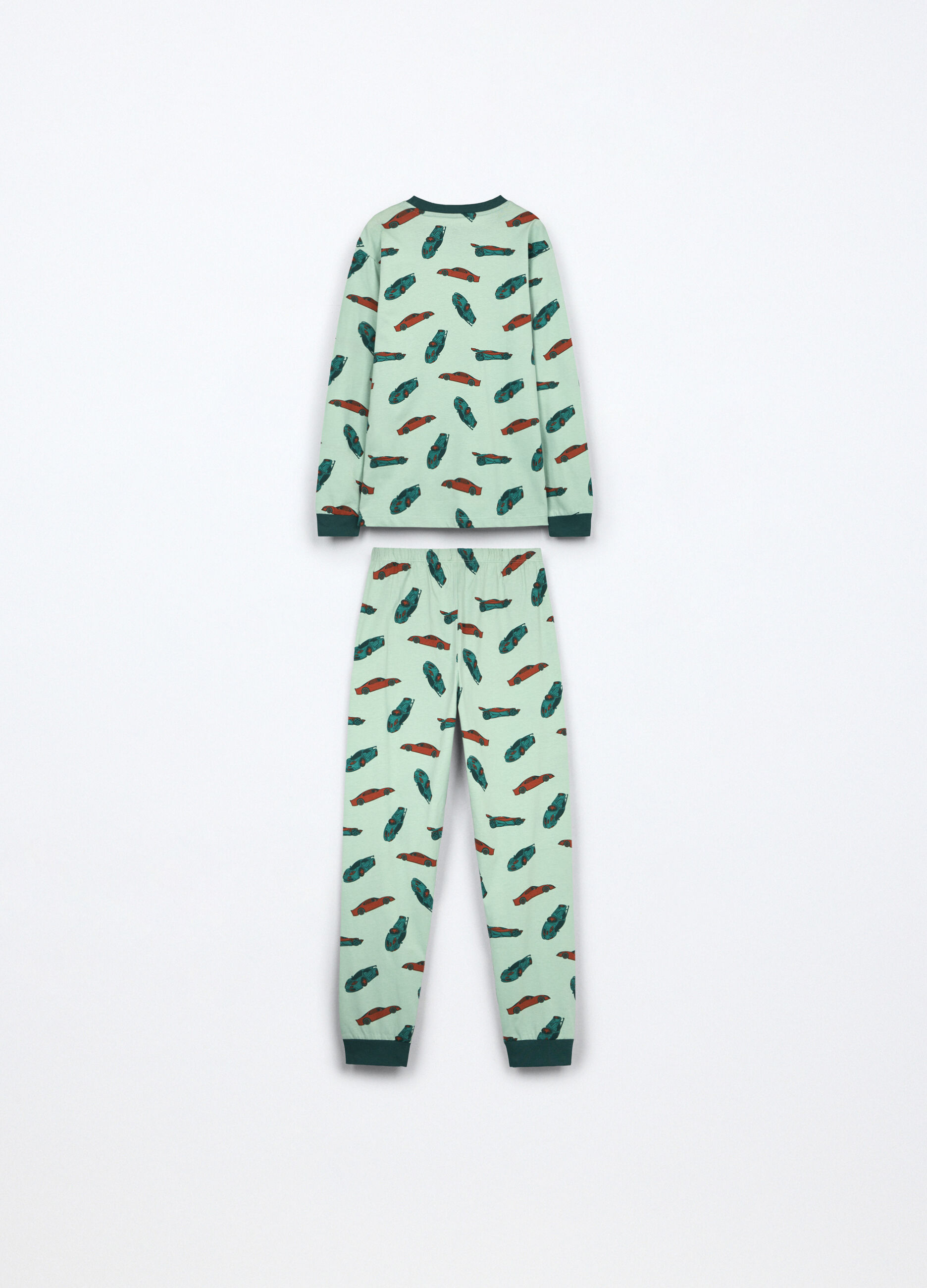 Set pigiama lungo in jersey di puro cotone bambino _1