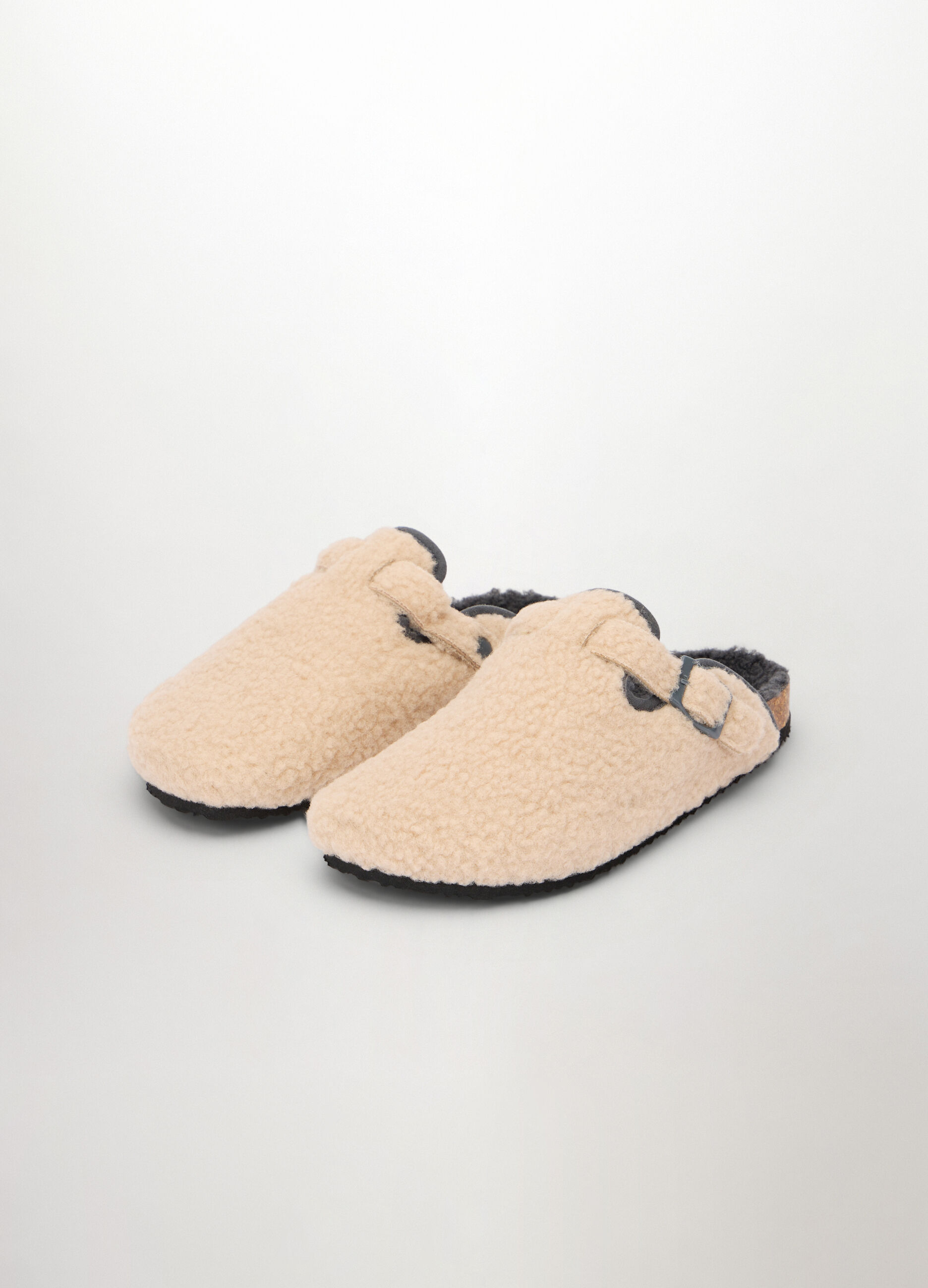 Pantofole in pile orsetto donna_1