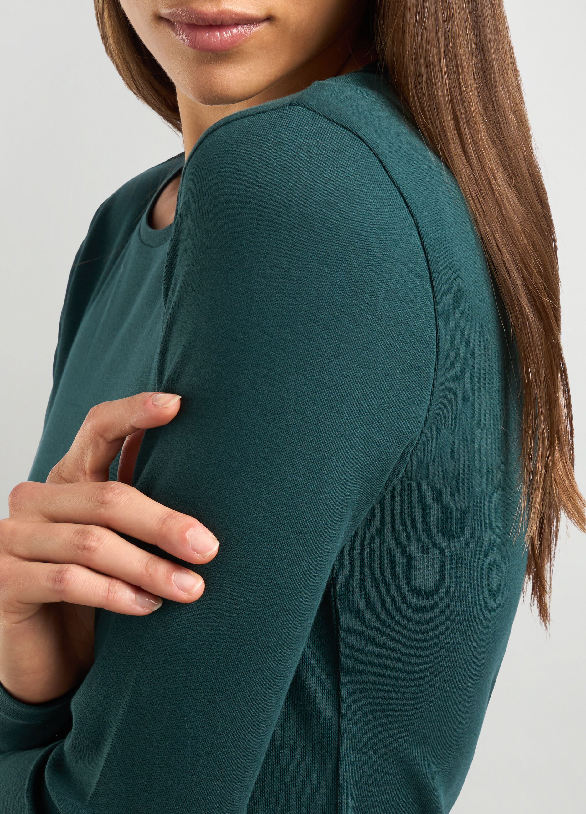 T-shirt in puro cotone donna_2