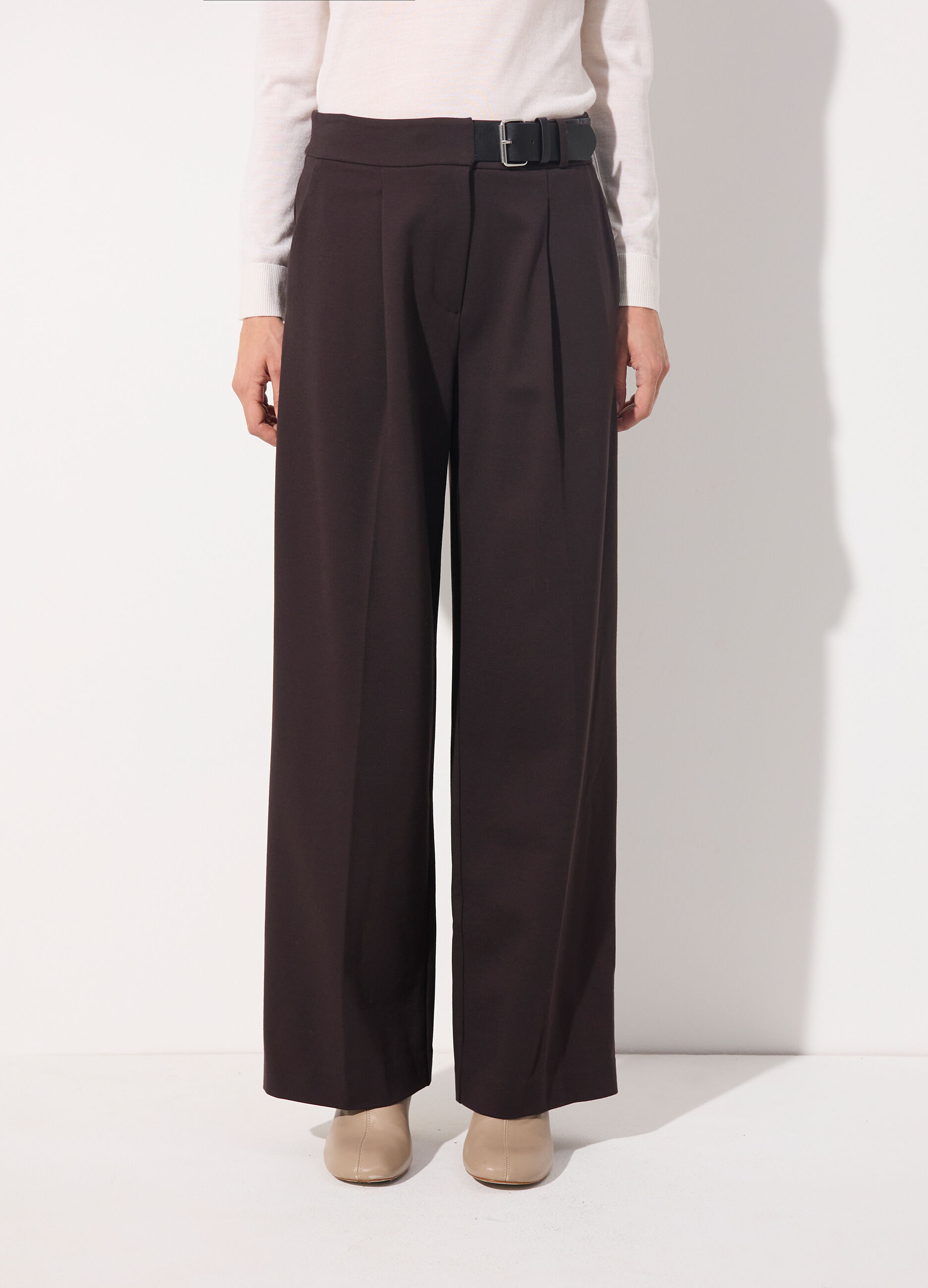 Pantalone palazzo in punto milano donna_1
