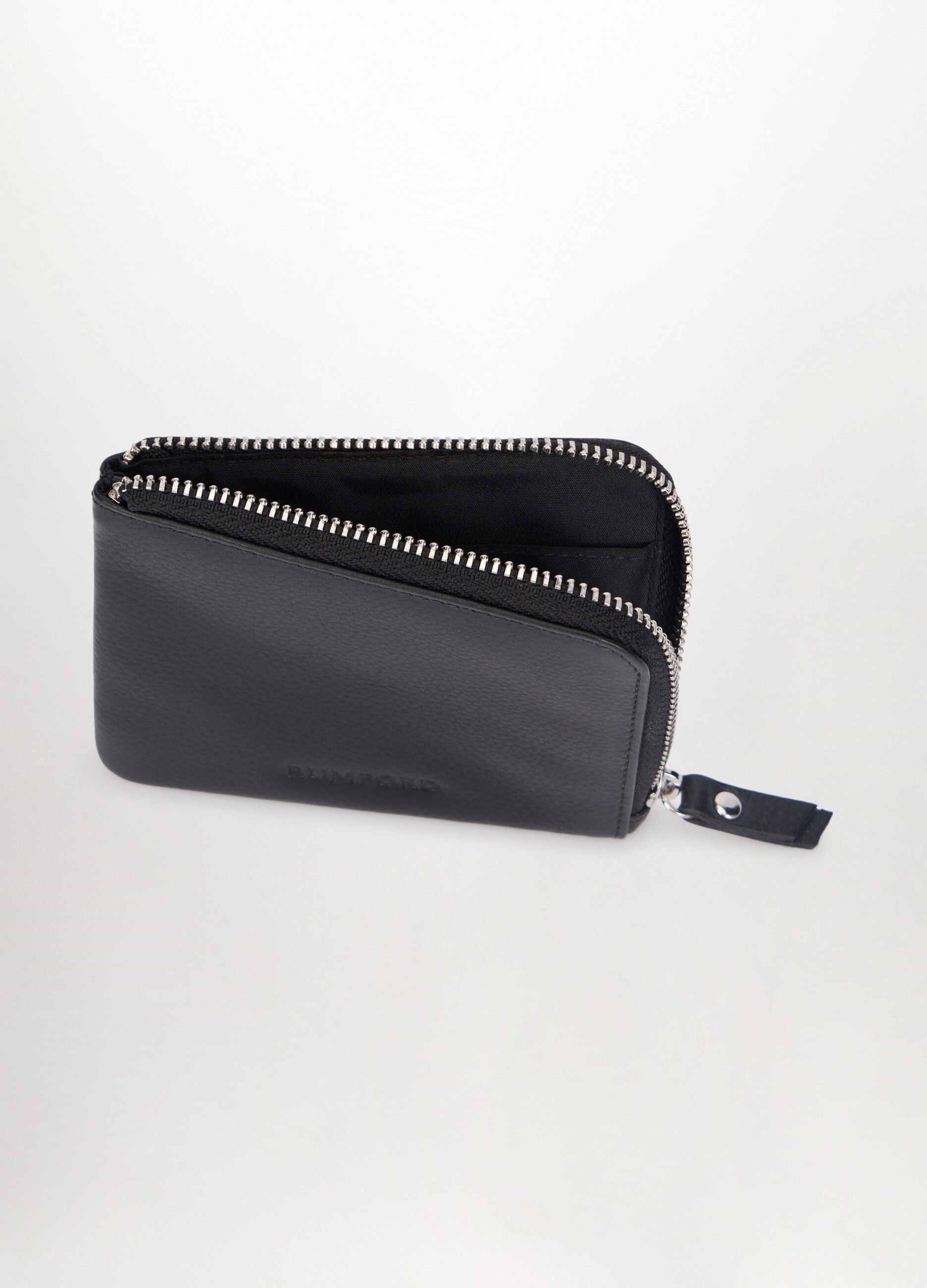 Portamonete in vera pelle con zip uomo_1