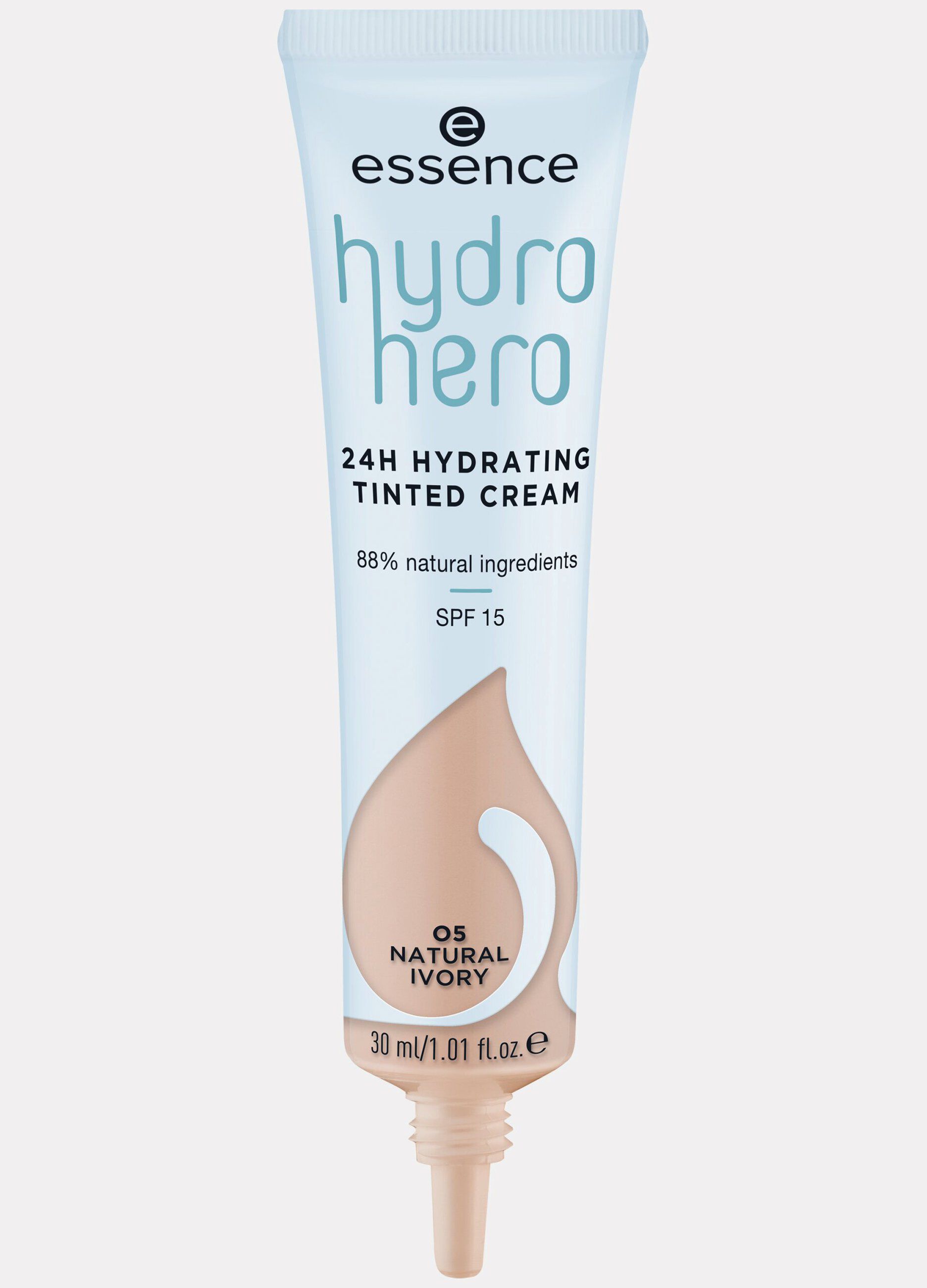 Essence hydro hero 24h crema viso colorata effetto idratante 05_1