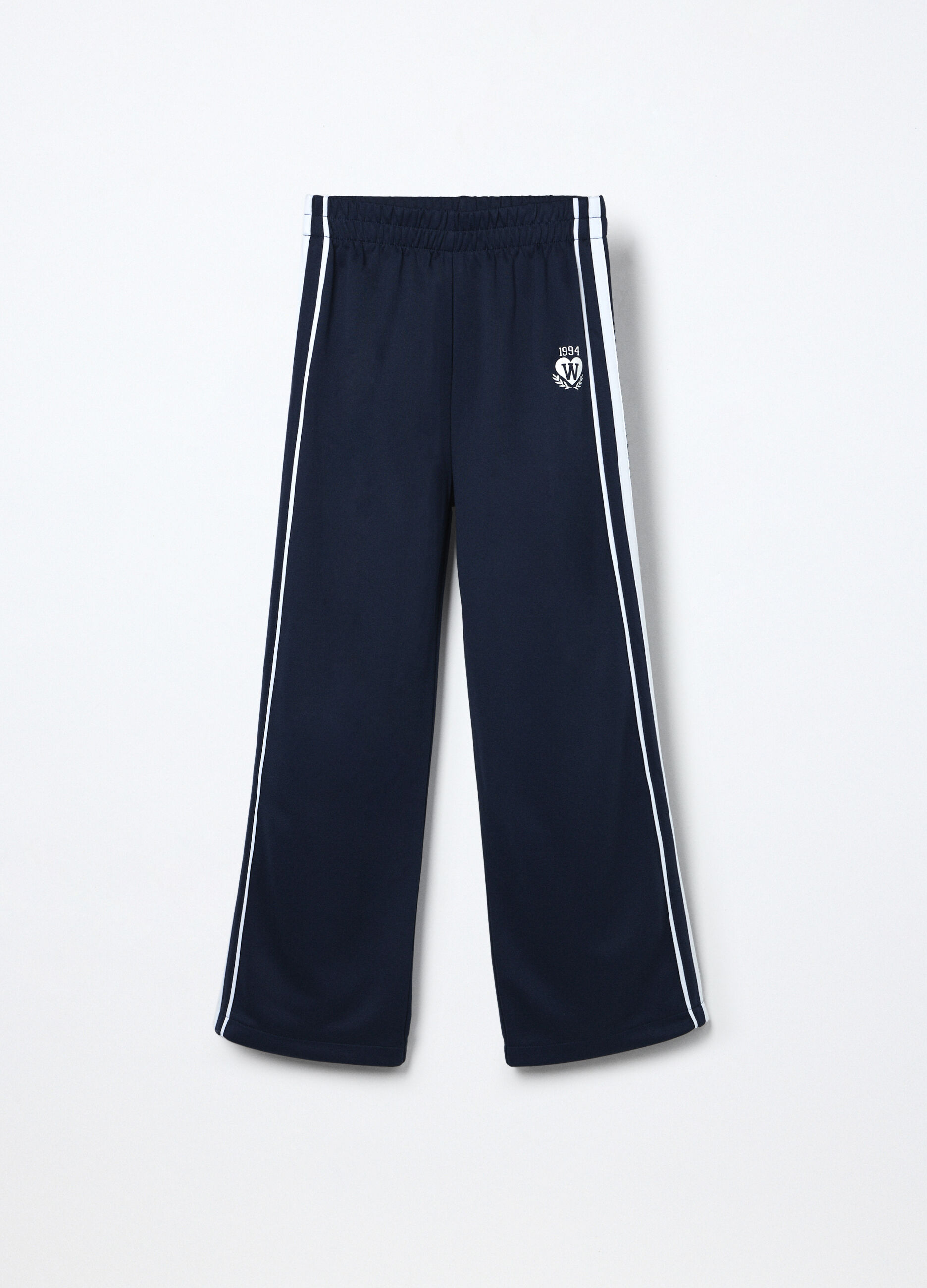 Jogger con vita elasticizzata ragazza_0
