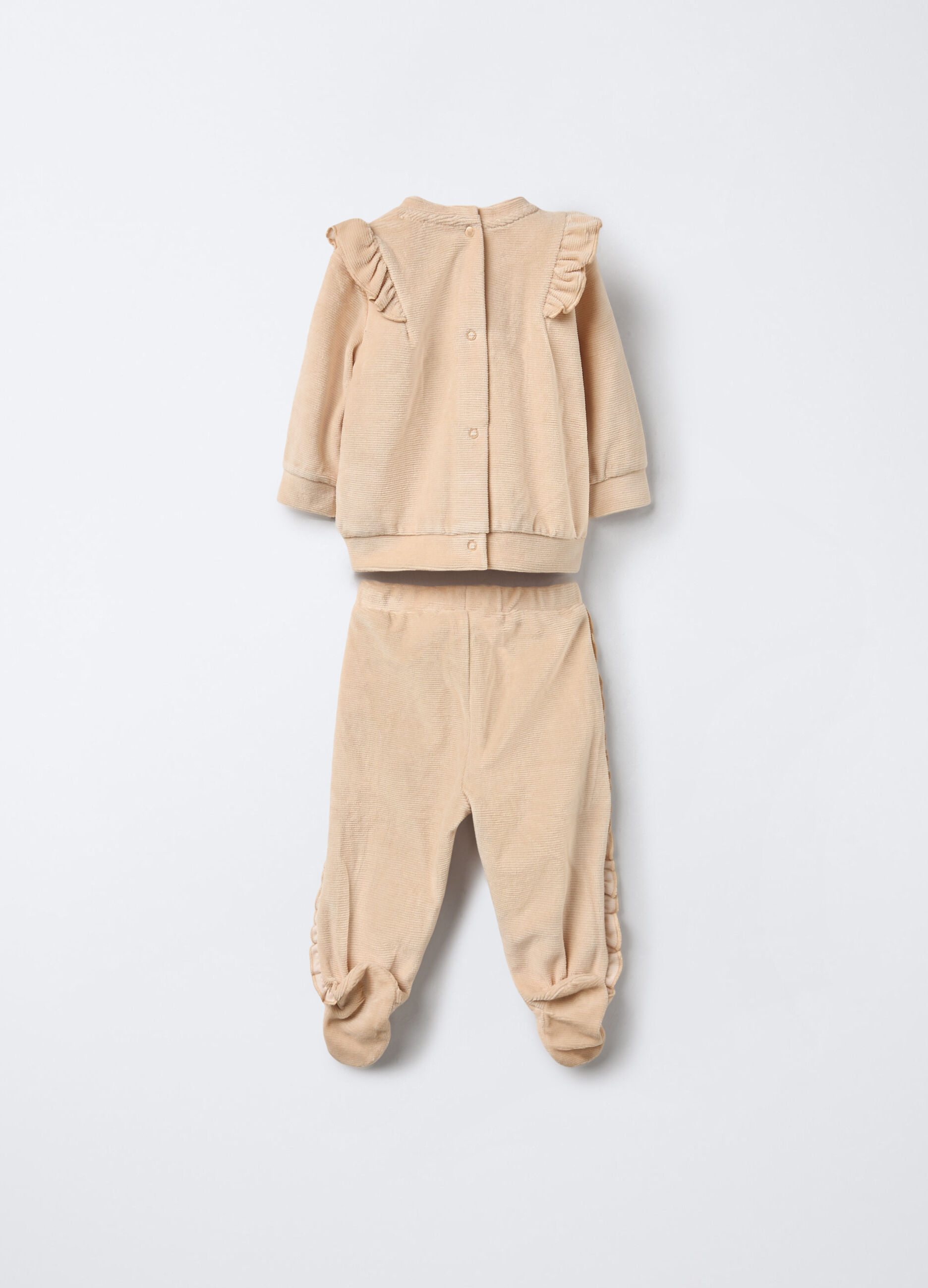 Set Disney velour misto cotone neonata_1