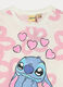 Pigiama corto Stitch in jersey di puro cotone bambina_2