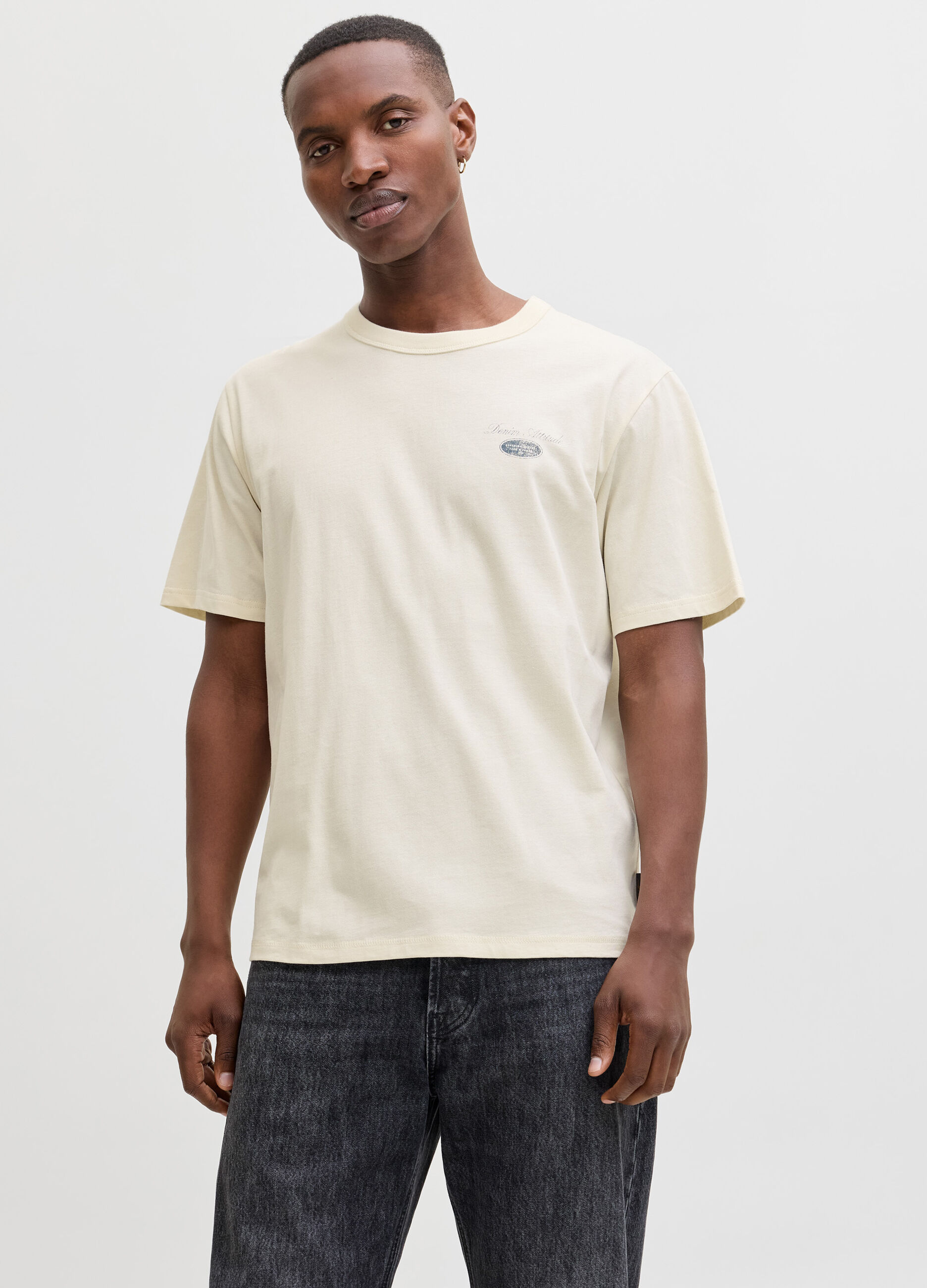 T-shirt girocollo relaxed fit uomo_0